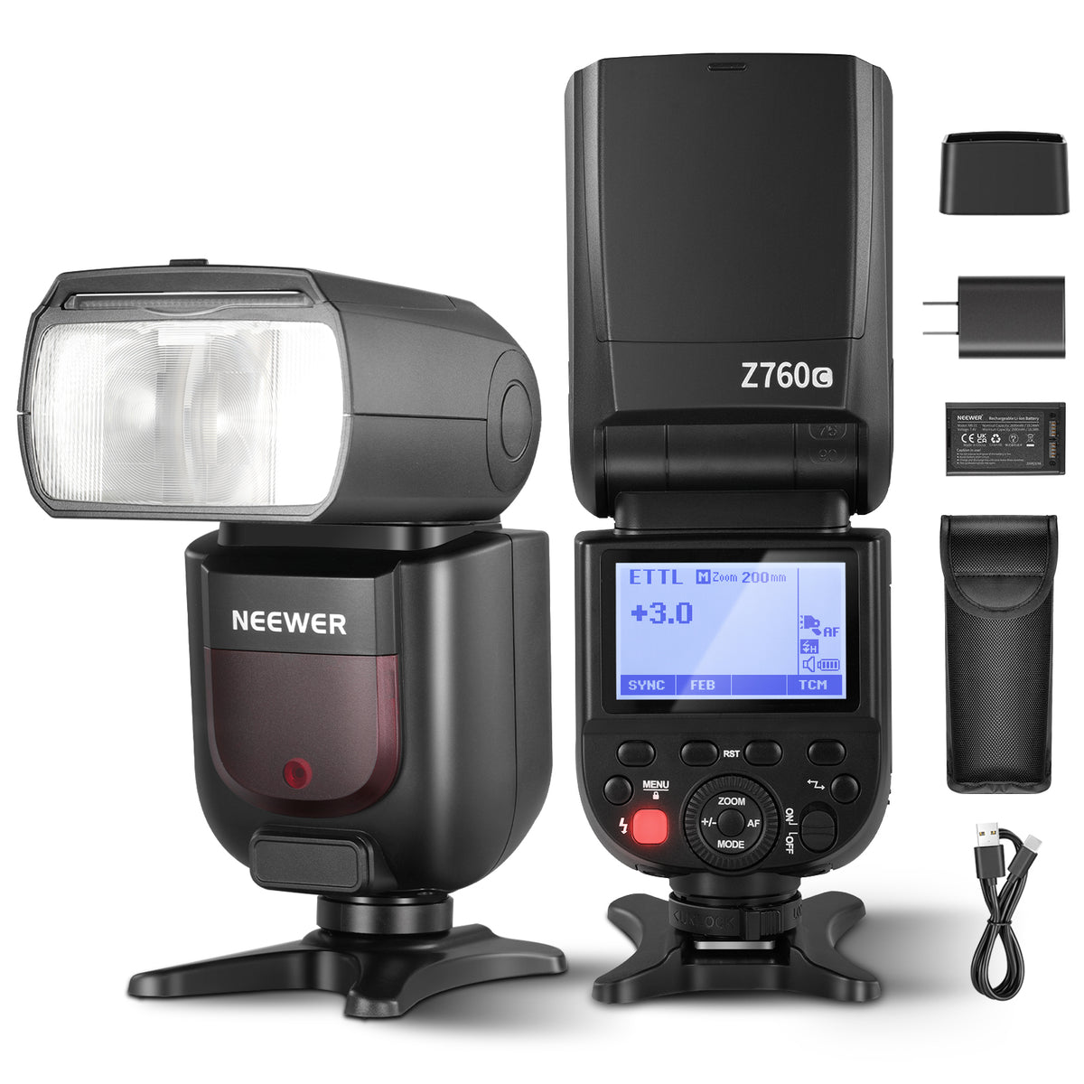 NEEWER Z760-C TTL フラッシュスピードライト Canon用 – NEEWER.JP