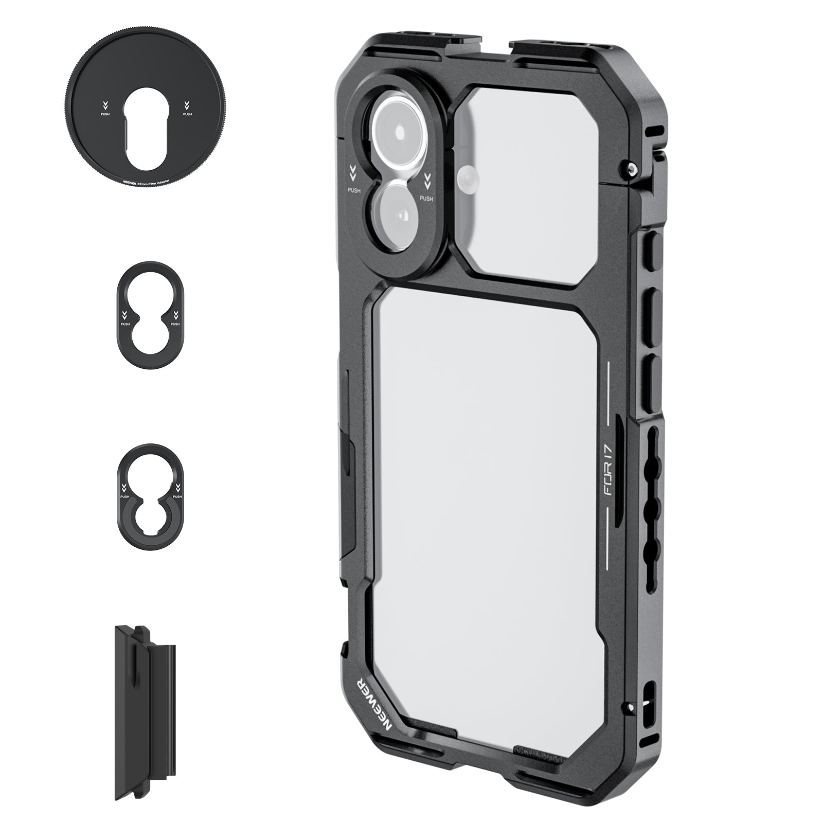 NEEWER PA158 Phone Cage Video Rig Kit for iPhone 17