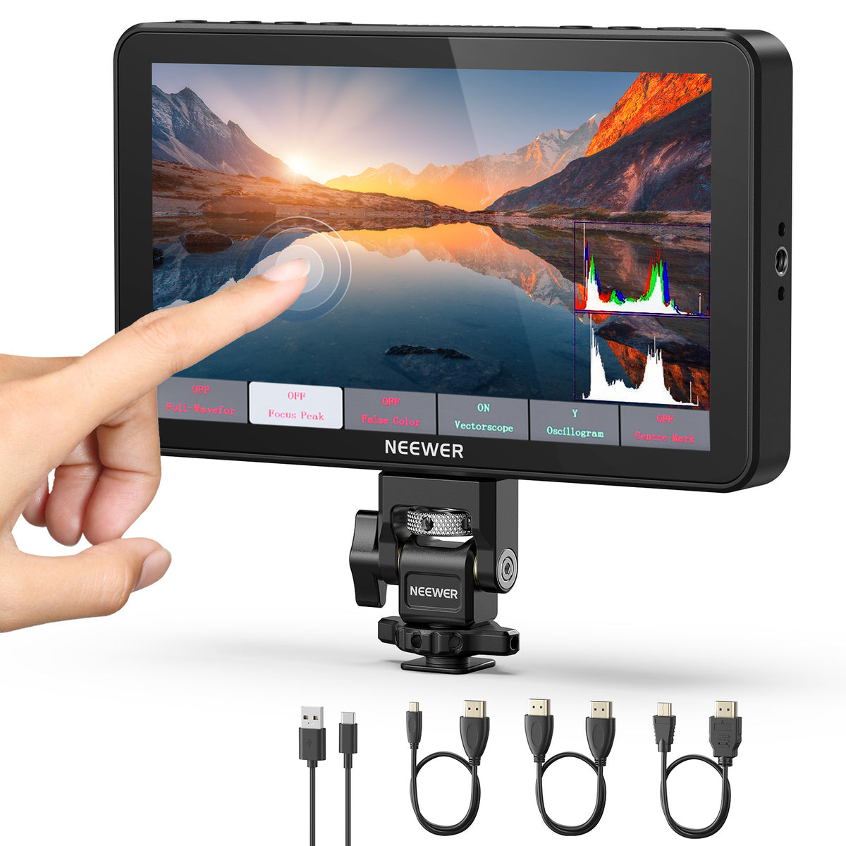 NEEWER F700 7インチカメラフィールドモニター – NEEWER.JP