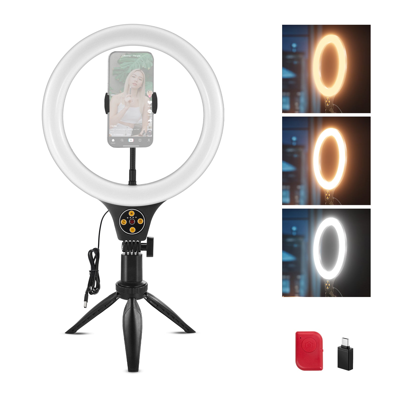 NEEWER ENTRY LEVEL VERSION N25/N22 卓上リングライト – NEEWER.JP
