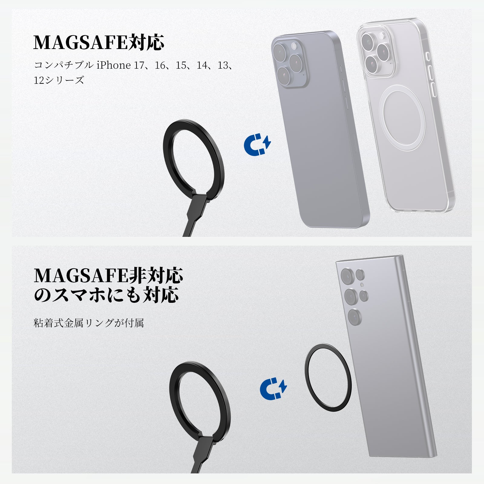 NEEWER PA140 両面マグネット式 スマホリングホルダー – NEEWER.JP