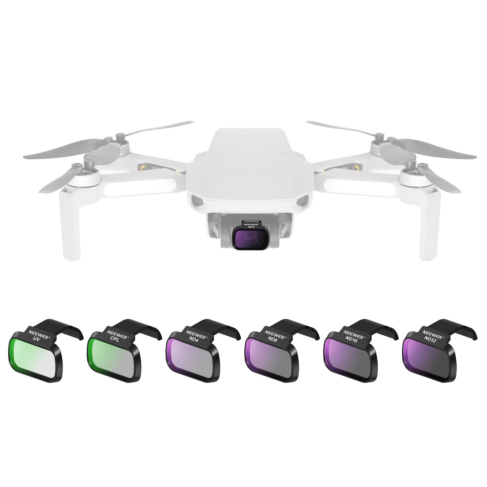 NEEWER フィルターセット コンパチブルDJI Mini 4K/2/Mavic/SE/2 SE