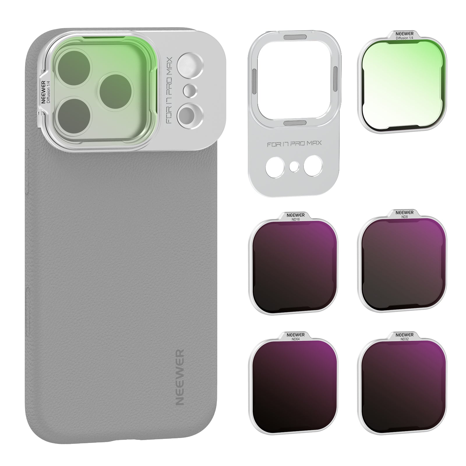 NEEWER NDフィルターセット PA133/PA134スマホケース専用 – NEEWER.JP