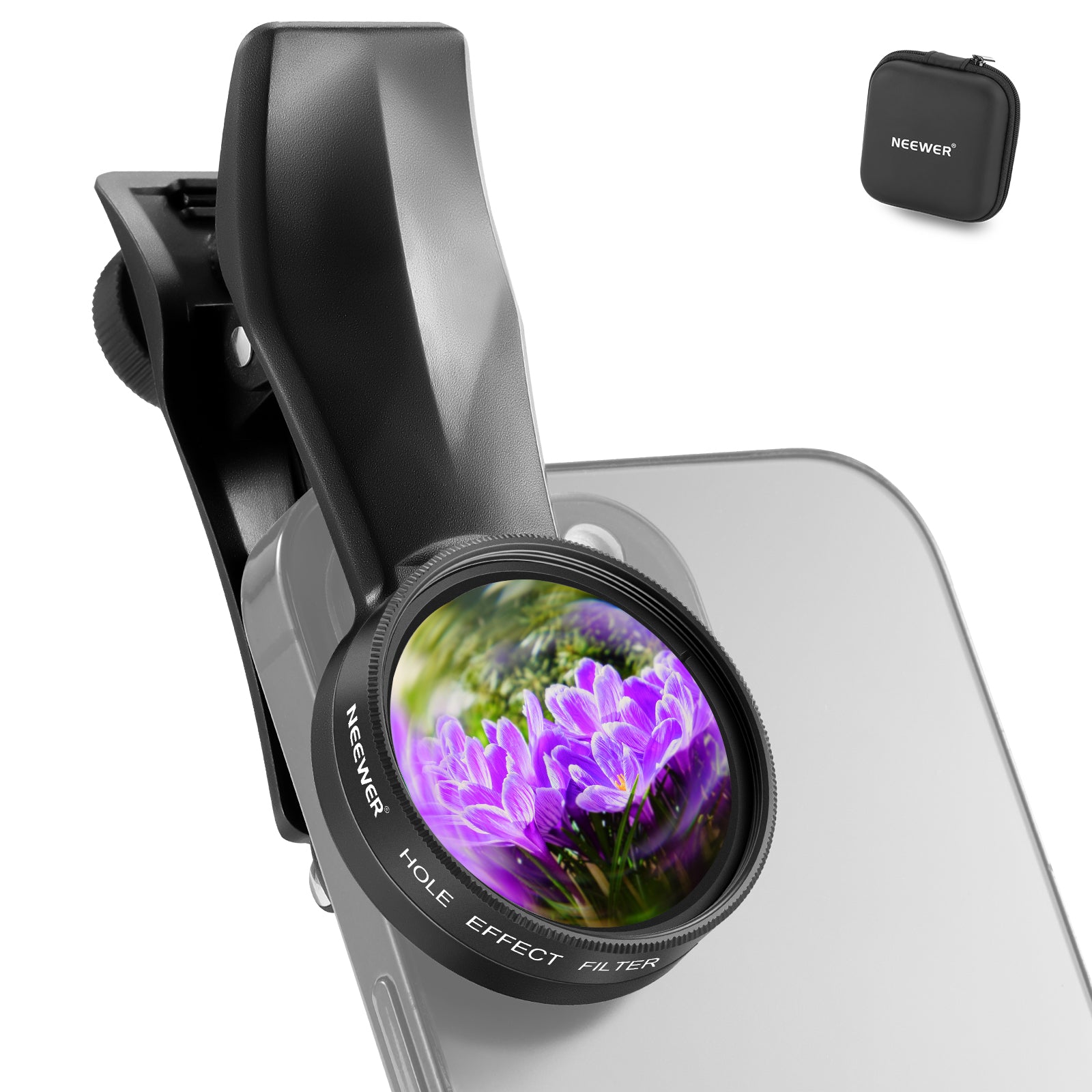 NEEWER FL-100 37mm スパイラルハロープリズムフィルター スマホ