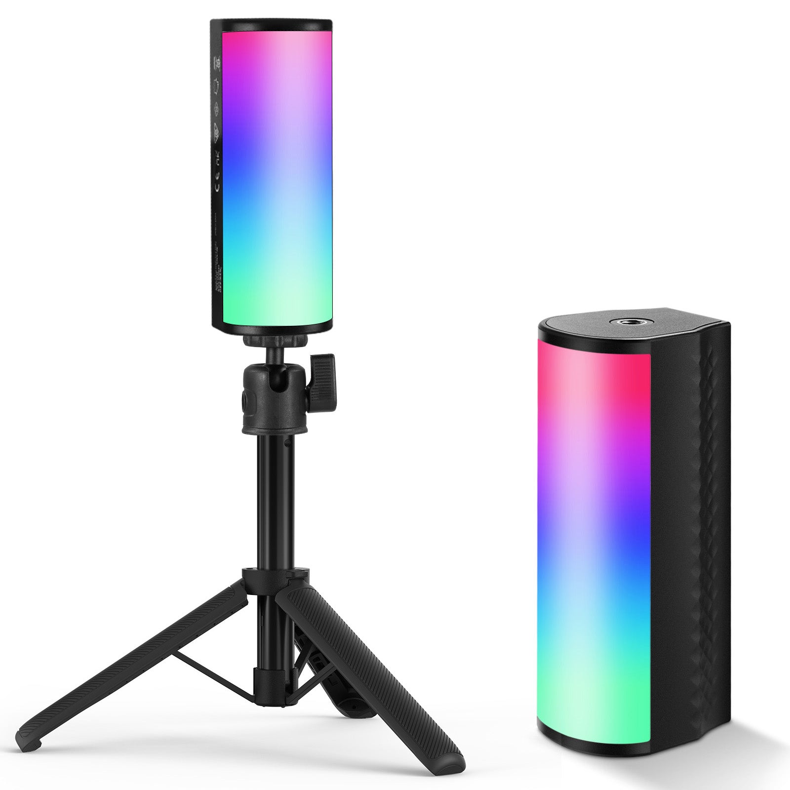 NEEWER BASICS TL96RGB マグネット式 スティックライト デスク三脚付き