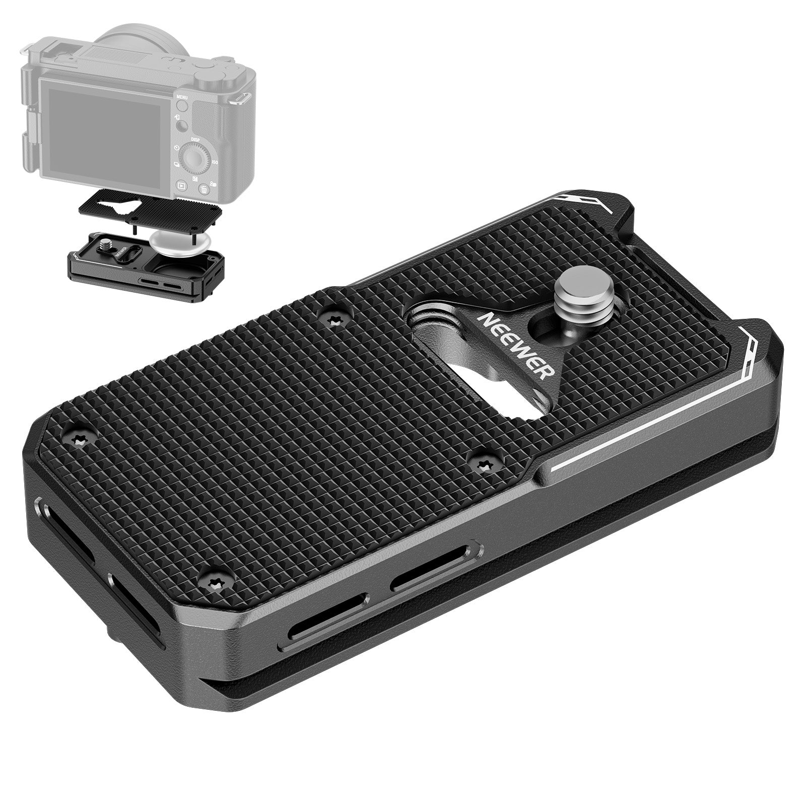 NEEWER QRP-11 Arcaタイプ クイックリリースプレート コンパチブル