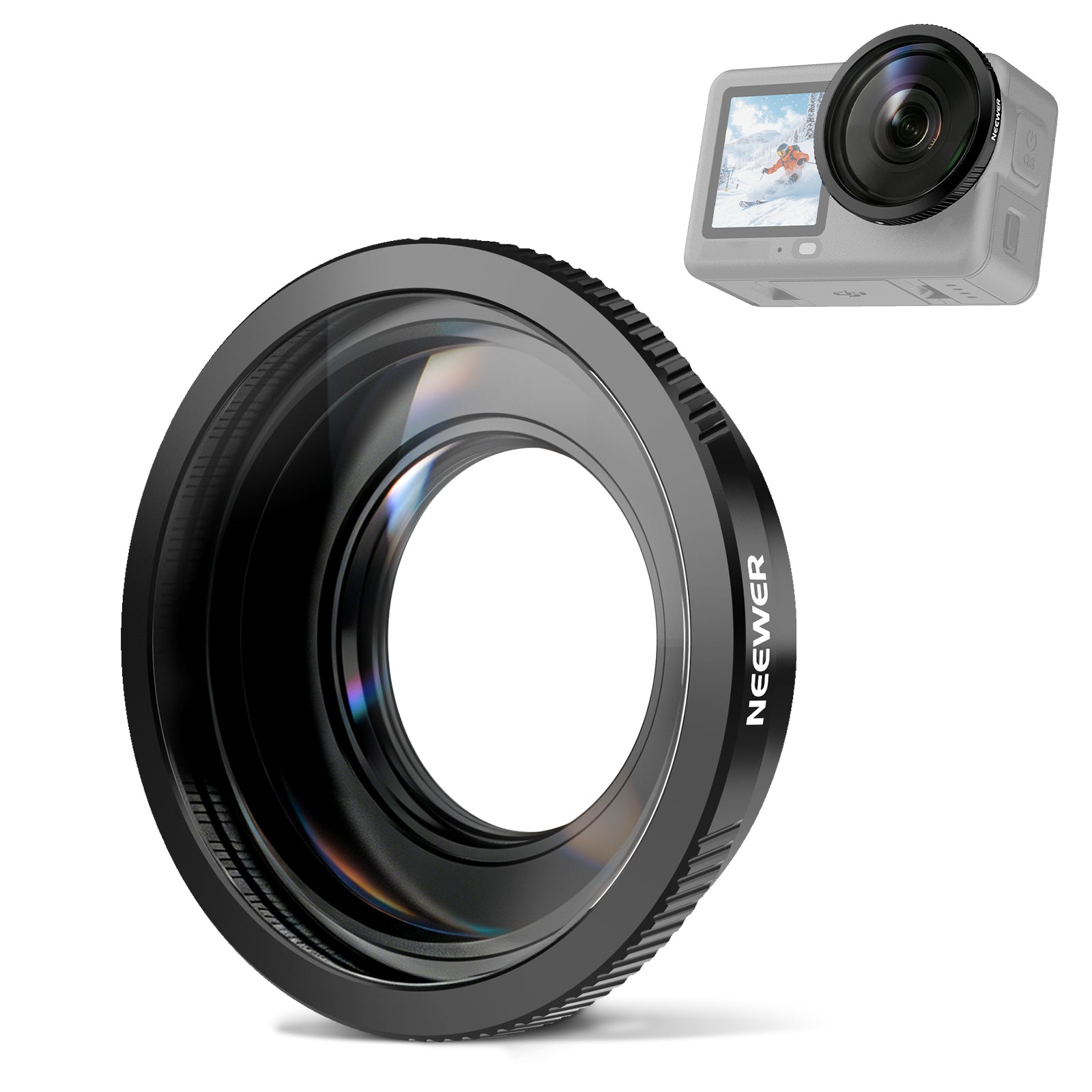 NEEWER FL-B53 180° FOV 広角レンズ Osmo Action 6対応 – NEEWER.JP