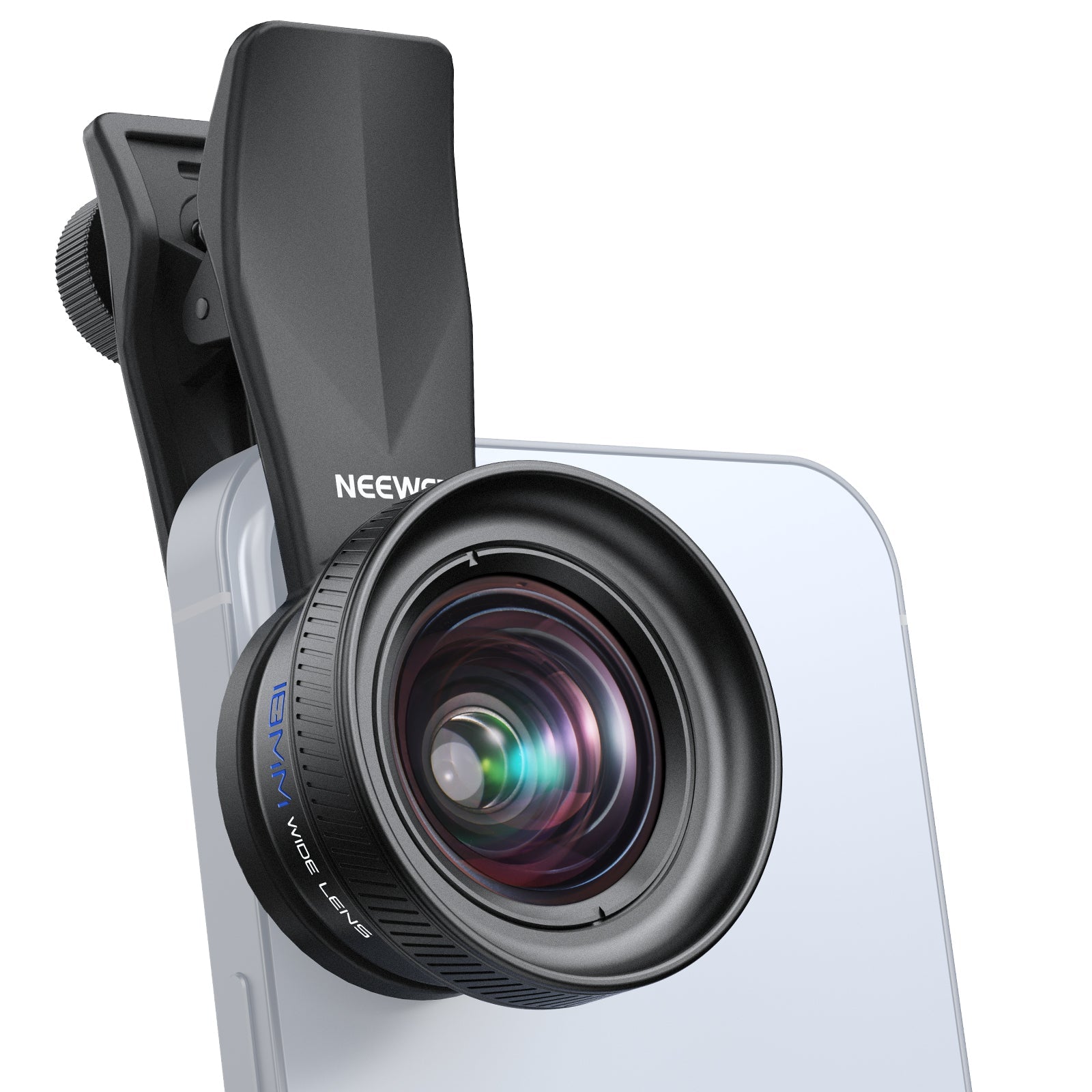 NEEWER LS-72 100° FOV 18mm 広角レンズ 17mmネジレンズクリップ付き