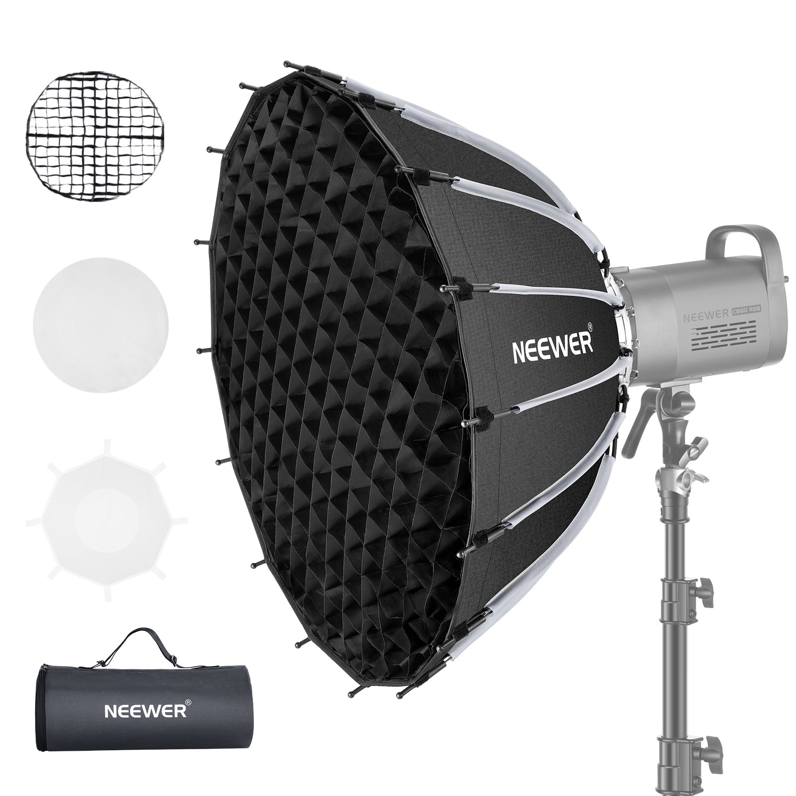 NEEWER BASICS NS36P/NS37P/NS38P/NS39P パラボリックソフトボックス