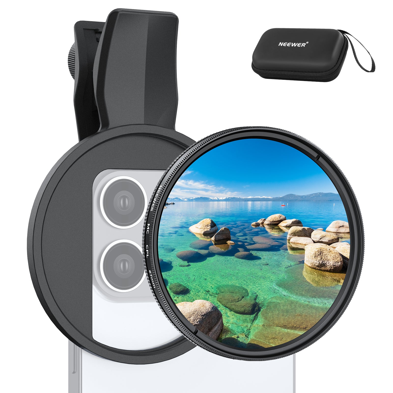 NEEWER FL-B23 67mm クリップオ CPLフィルター スマホ用 – NEEWER.JP