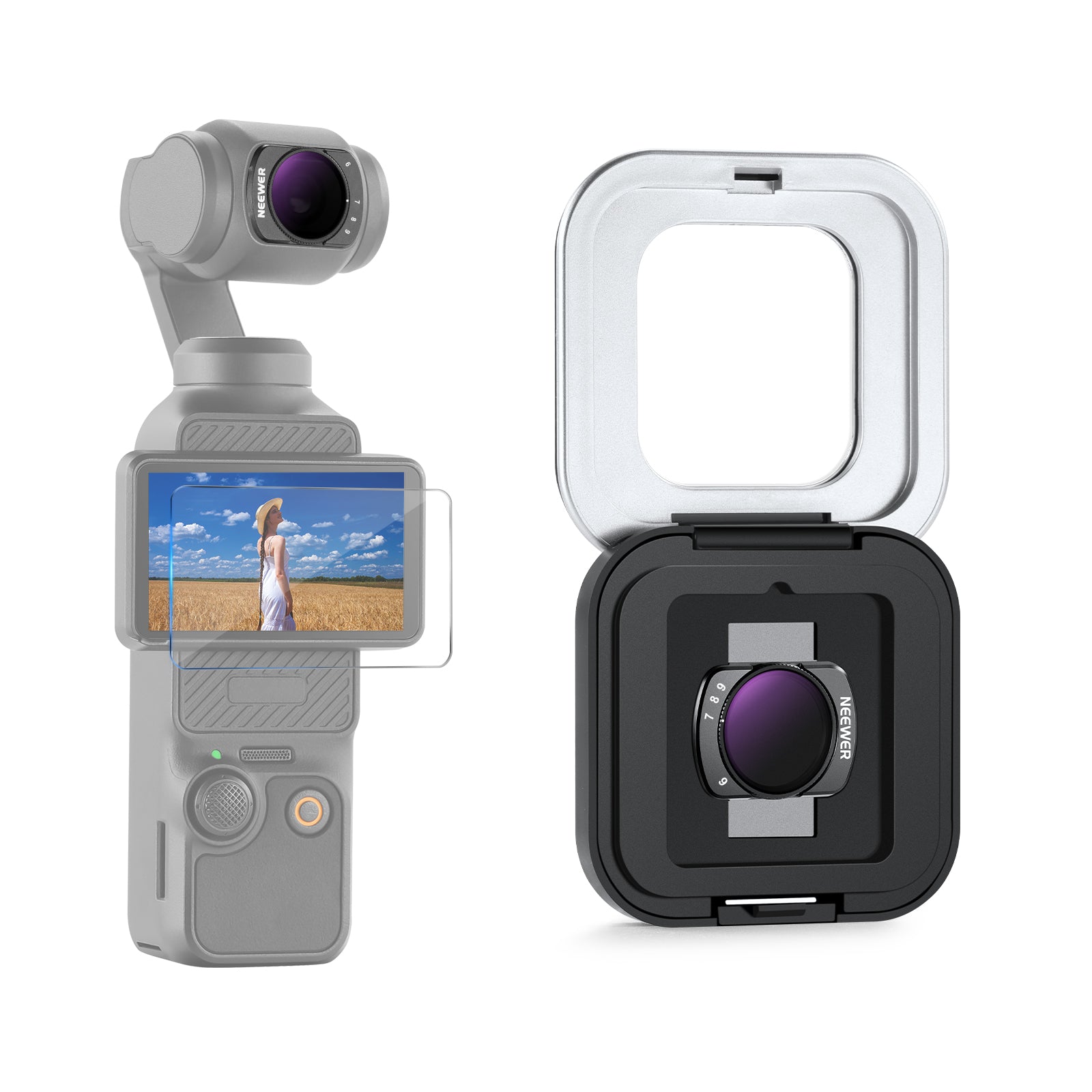 【極美品】DJI Osmo Pocket 4 + オフィシャルNDフィルター 1_b5f6f65a-7db1-4fb4-a24d-
