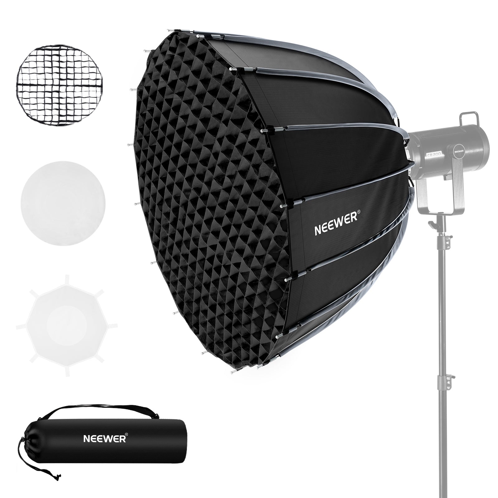 NEEWER BASICS NS36P/NS37P/NS38P/NS39P パラボリックソフトボックス