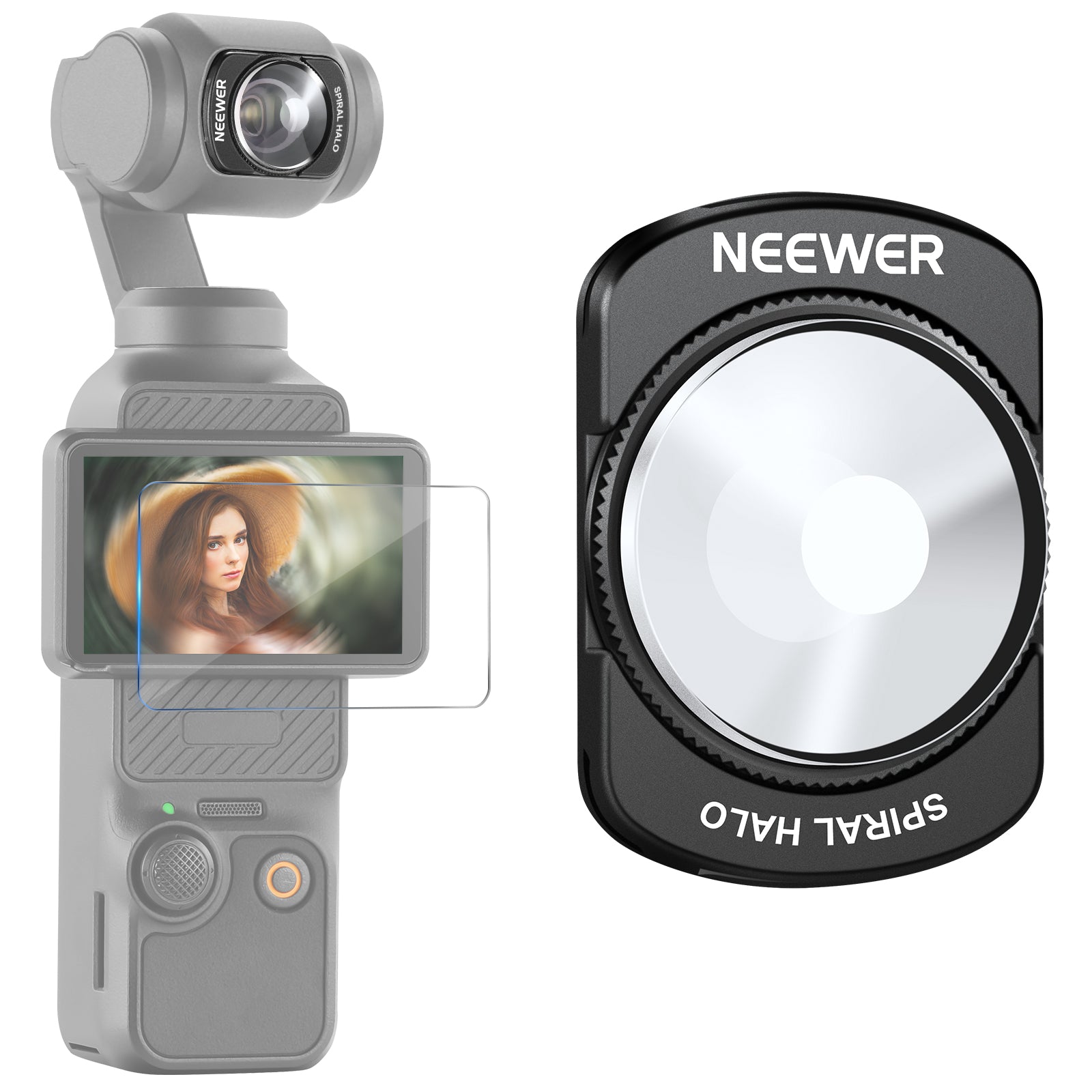 NEEWER 効果フィルター コンパチブル DJI Osmo Pocket 3 / Pocket 4