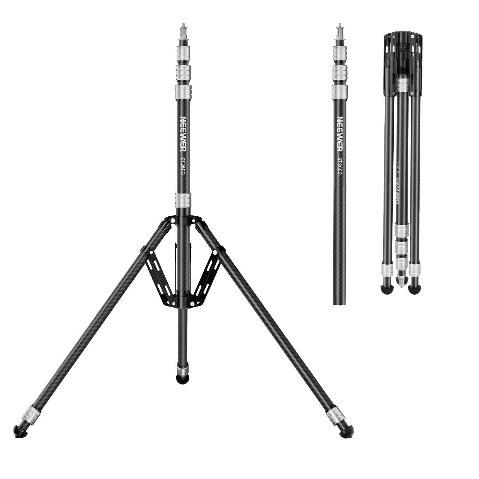 NEEWER ST260C 260cm カーボン製 ライトスタンド – NEEWER.JP