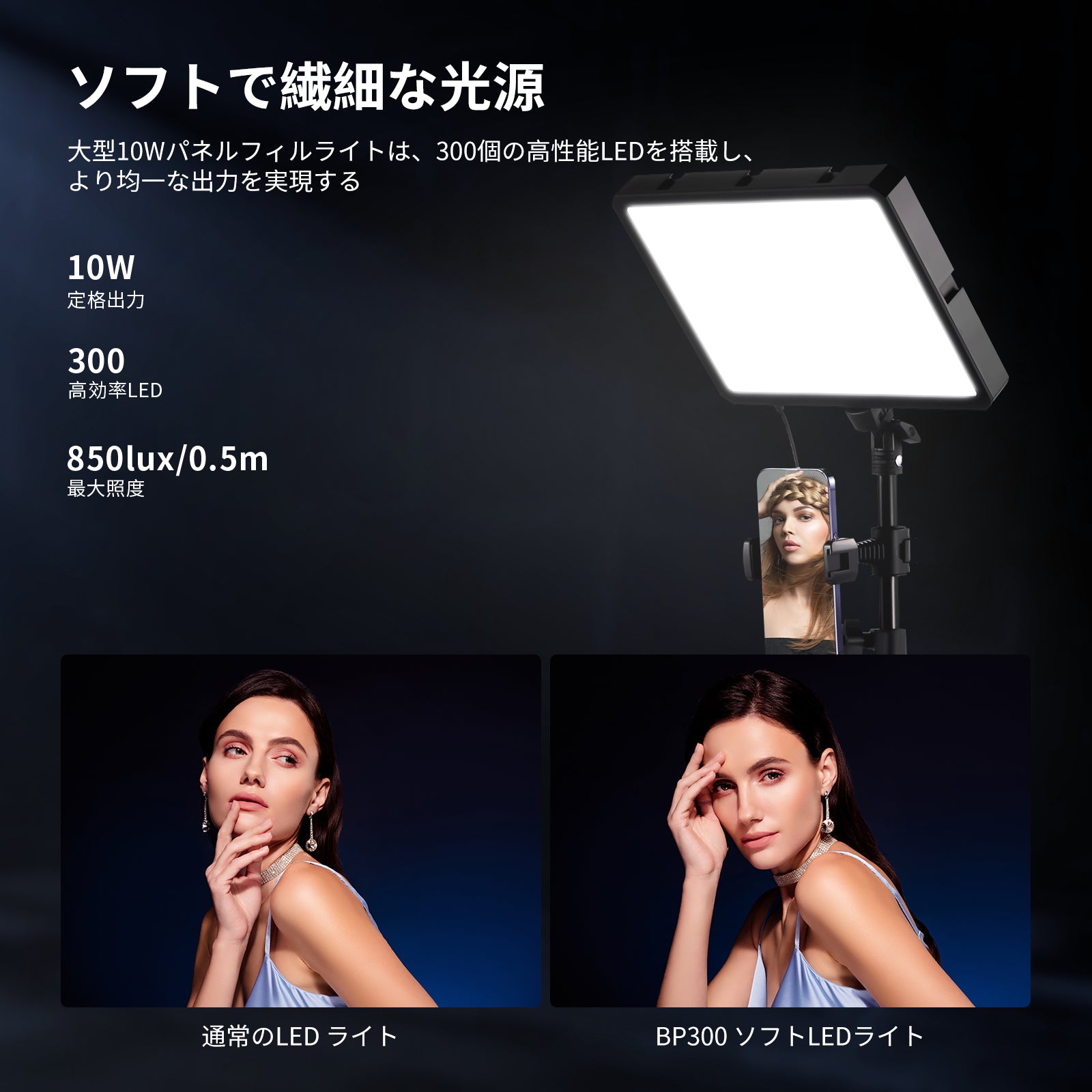 NEEWER BASICS 2パック BP300 二色LEDビデオライト – NEEWER.JP