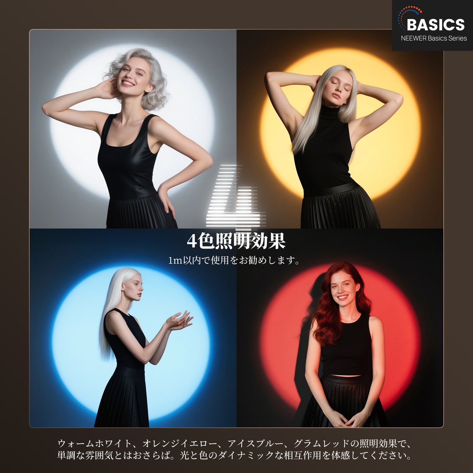 NEEWER BASICS FL10 軽量 LED ビデオライト – NEEWER.JP