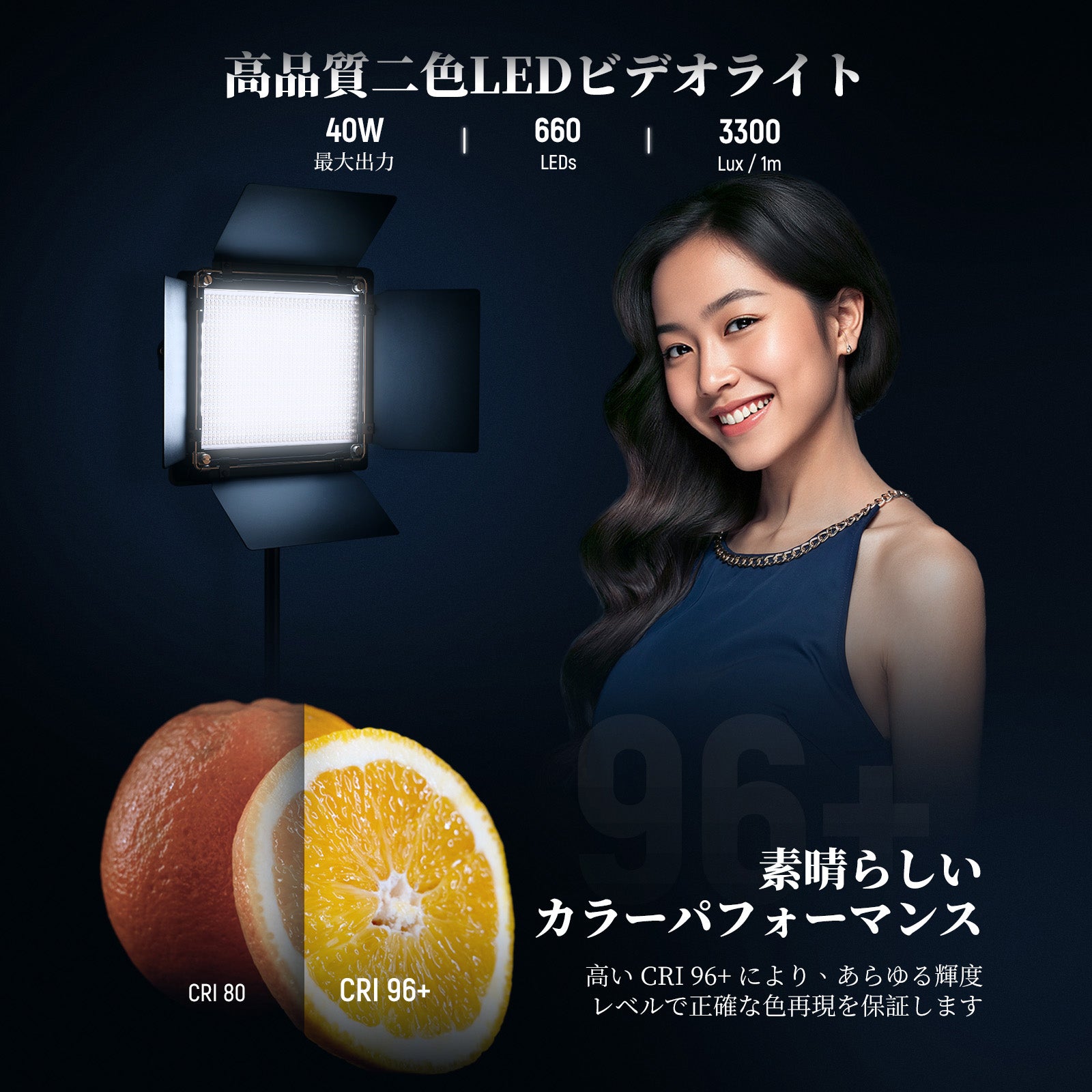 NEEWER 1パック 二色660 LEDビデオライト – NEEWER.JP