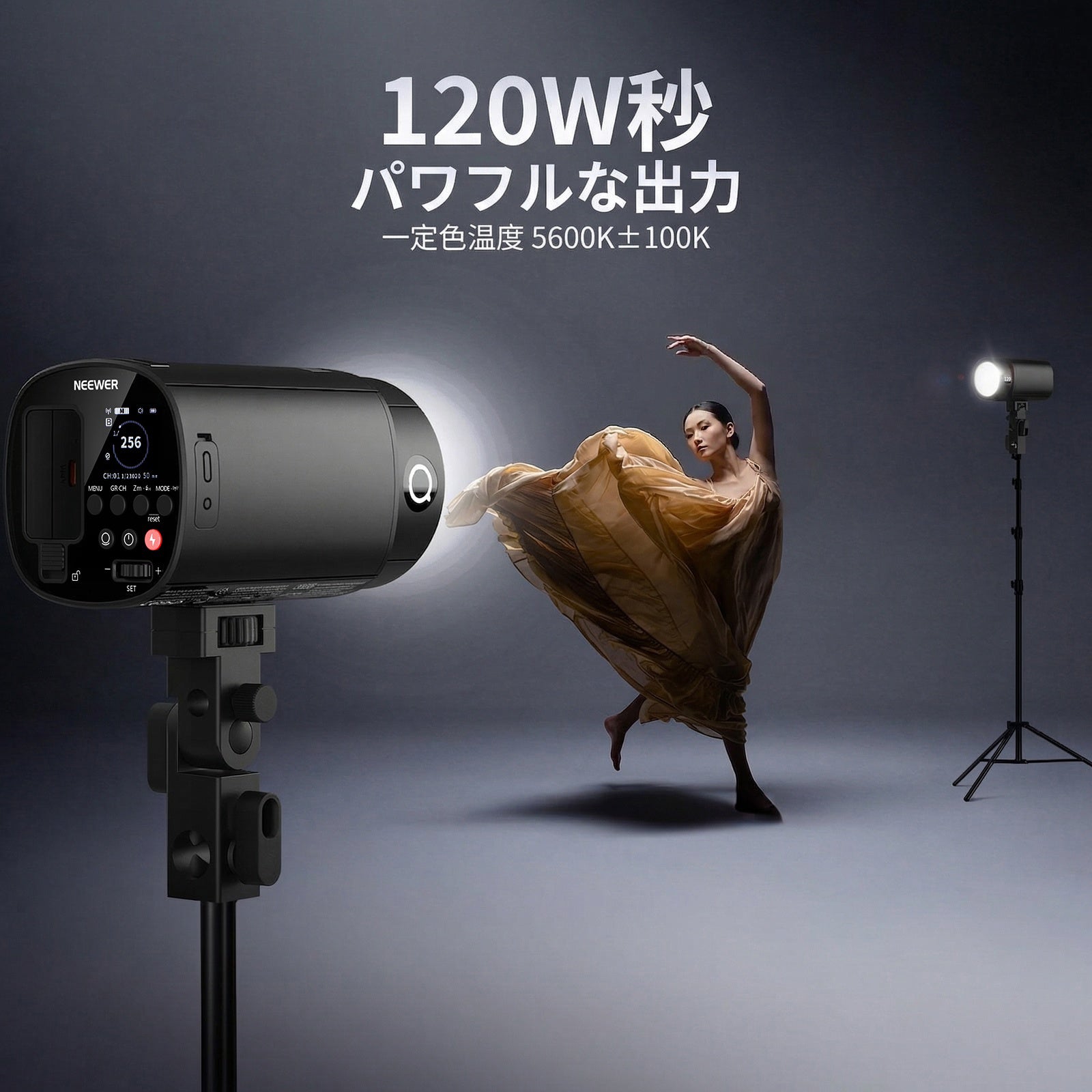 NEEWER Q120 120Ws 2.4G TTL 屋外用フラッシュストロボ – NEEWER.JP