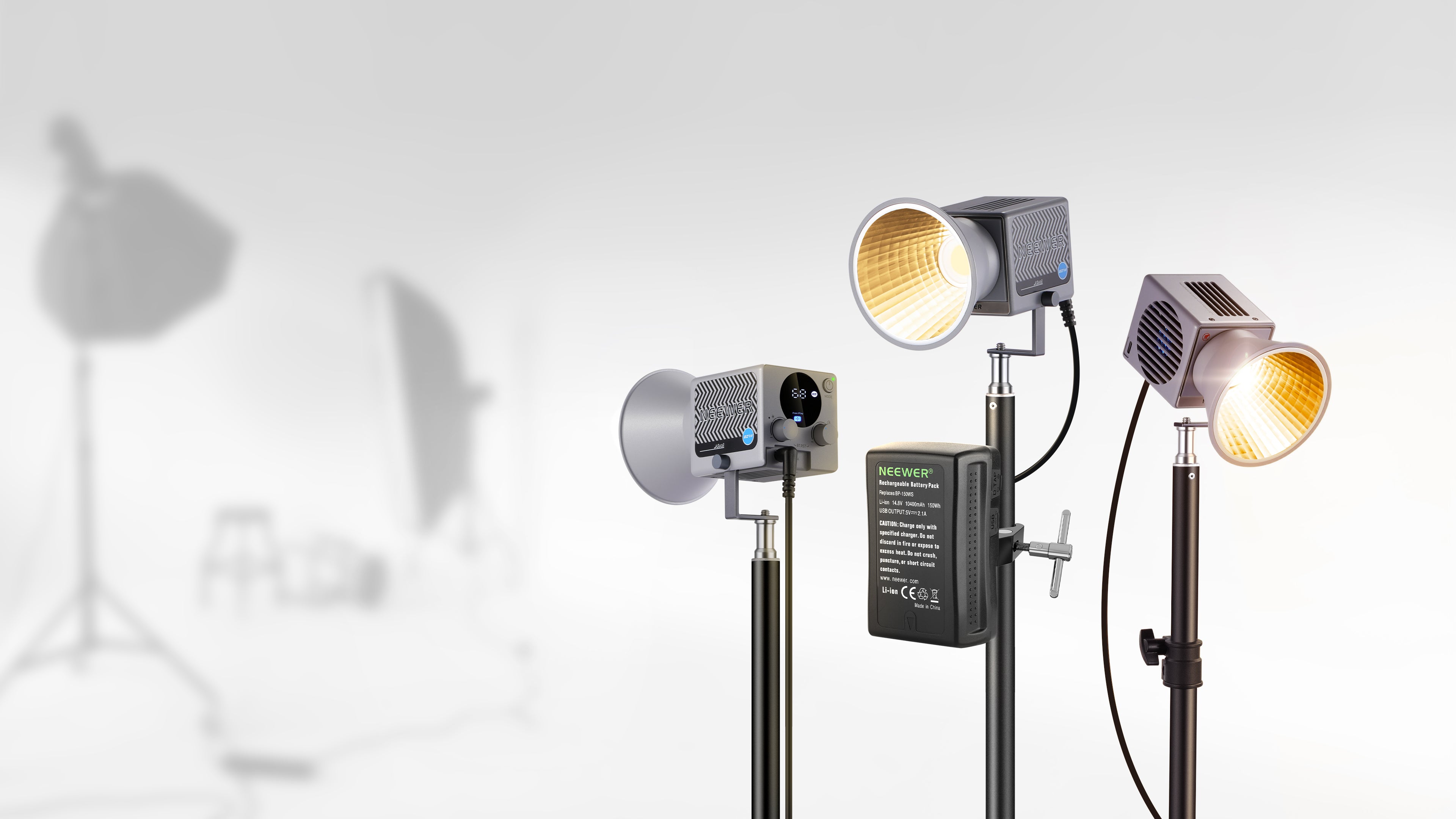 最安値】NEEWER CB60 RGB 70W LED ビデオライト NEEWER | You Create