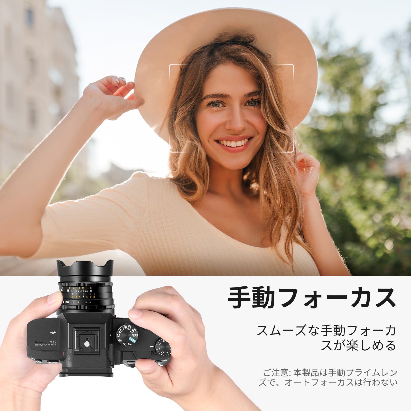 NEEWER 35mm f1.1 APS-C大口径 マニュアルフォーカスプライムレンズ