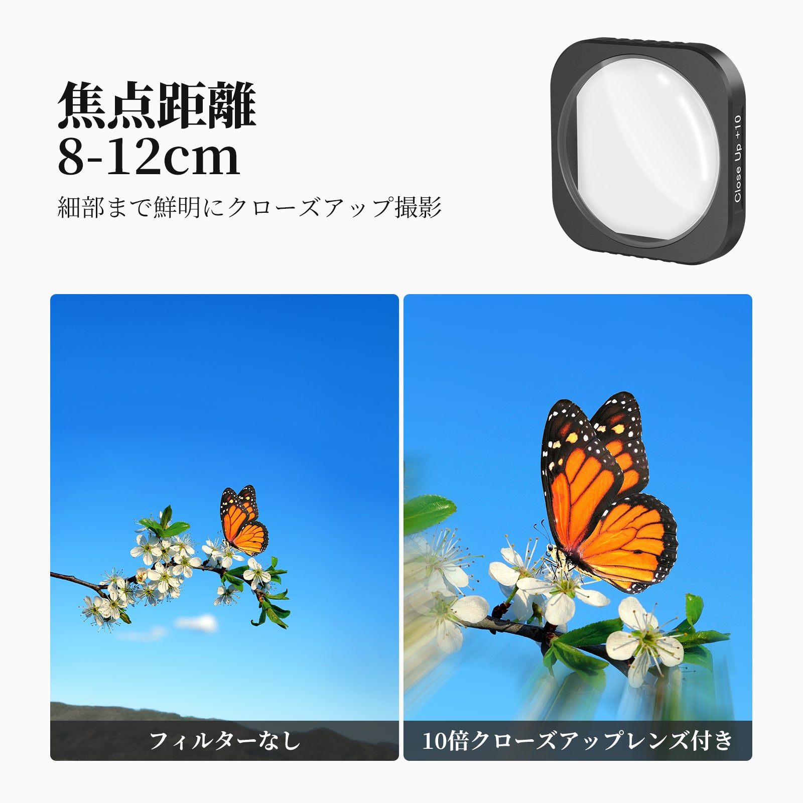 NEEWER LS-C40 10X マクロレンズ Insta360 Ace Pro/Ace Pro 2対応