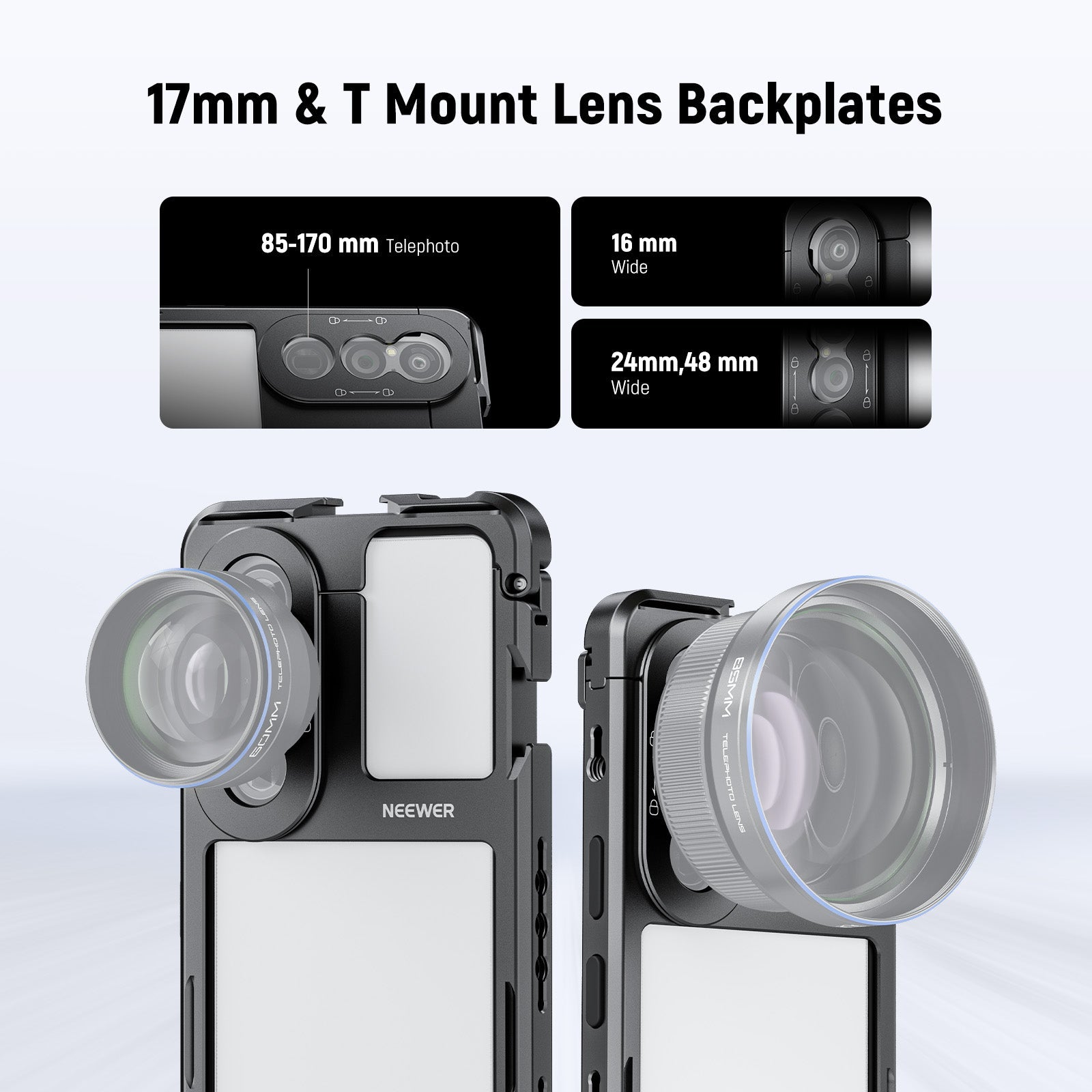 NEEWER PA086/PA087 スマホケージ コンパチブル Sony Xperia PRO