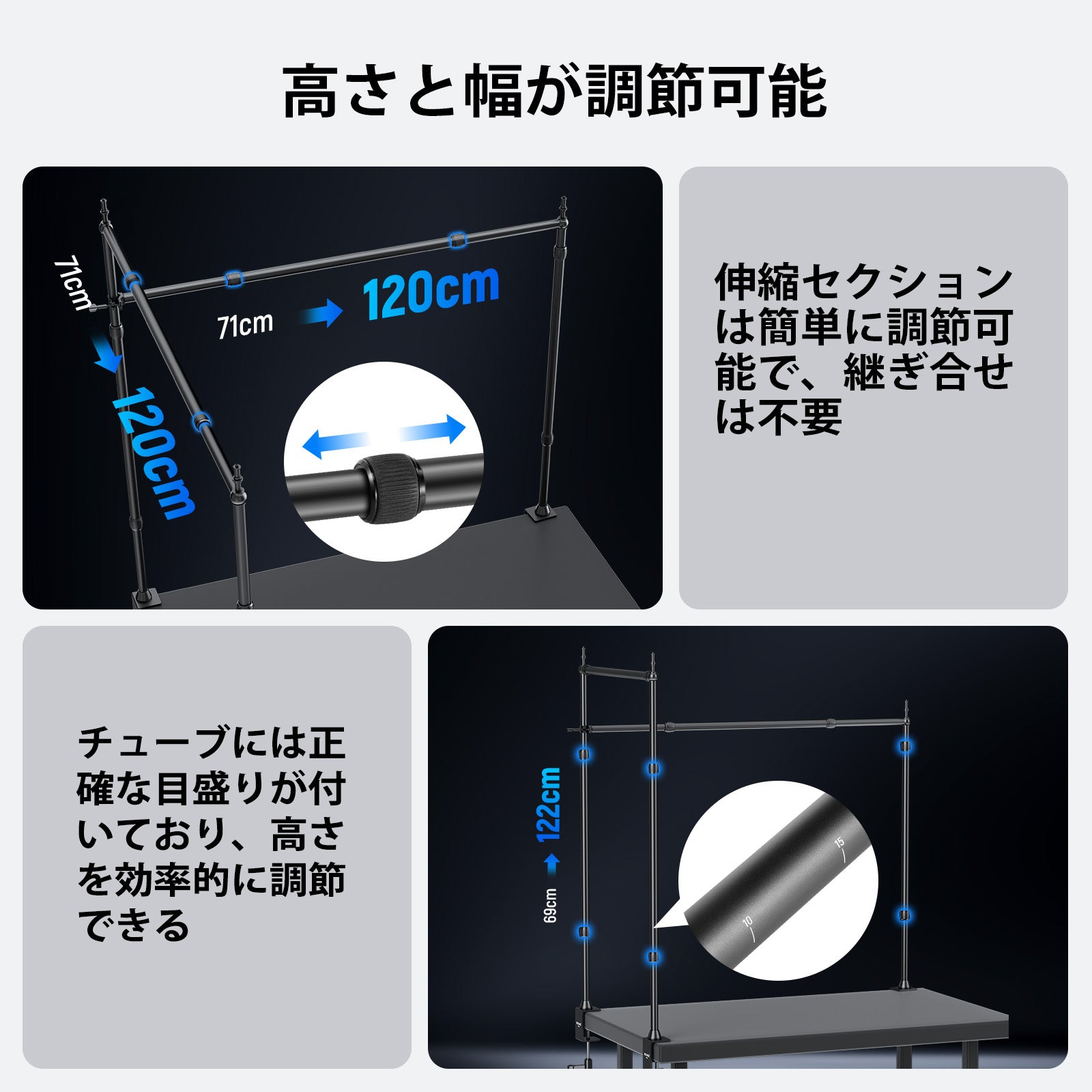 NEEWER NK003 多用途カメラ卓上マウントスタンド – NEEWER.JP