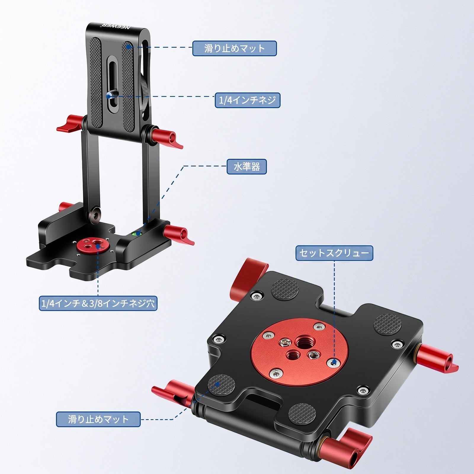 NEEWER アップグレードZ型フレックスチルトヘッド – NEEWER.JP