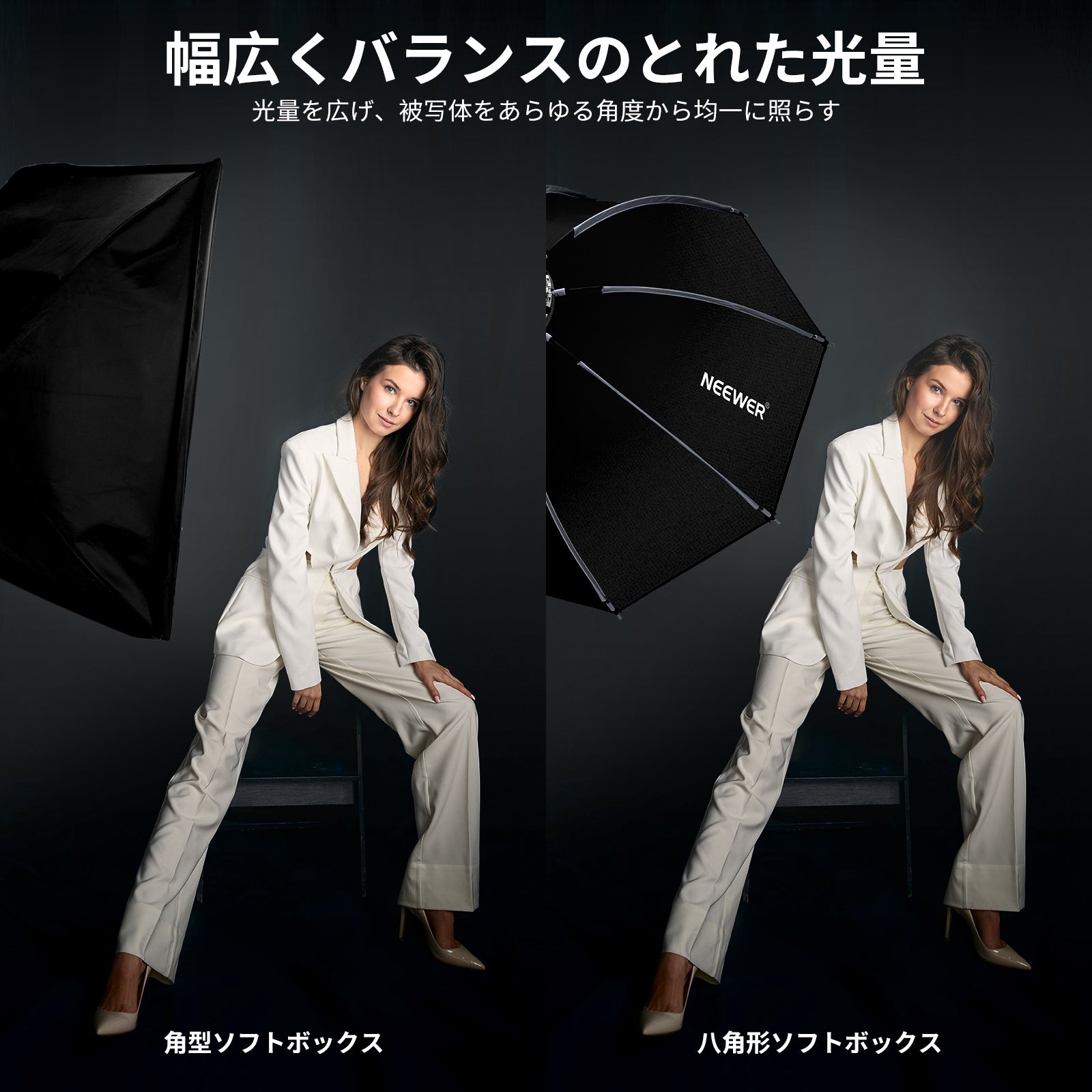 NEEWER NS21P/NS22P/NS27P/NS35P 八角形ソフトボックス – NEEWER.JP