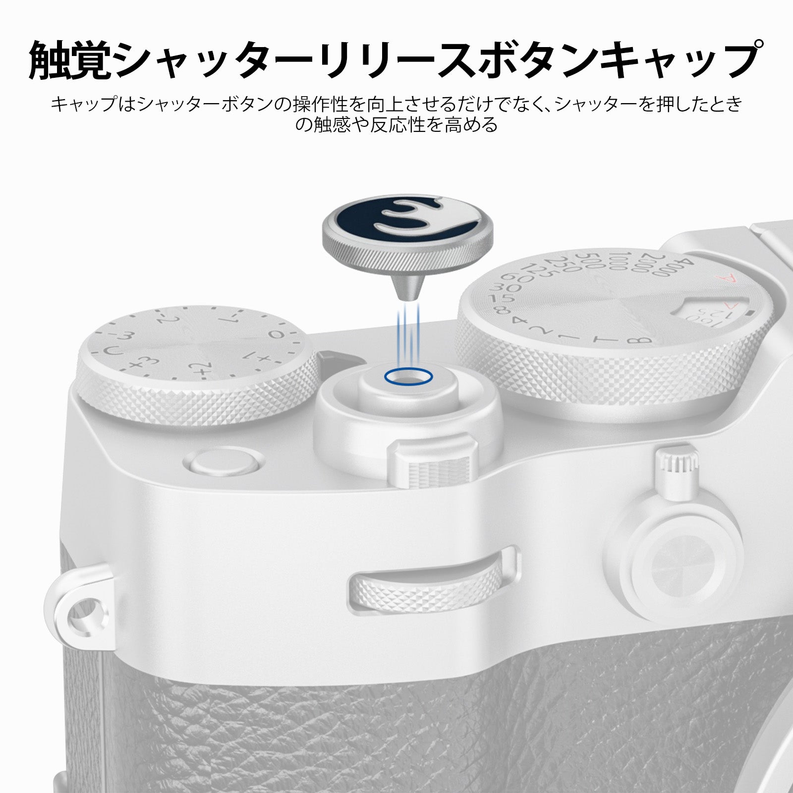 NEEWER CA110/CA115 ホットシューカバー＆シャッターボタンキャップ