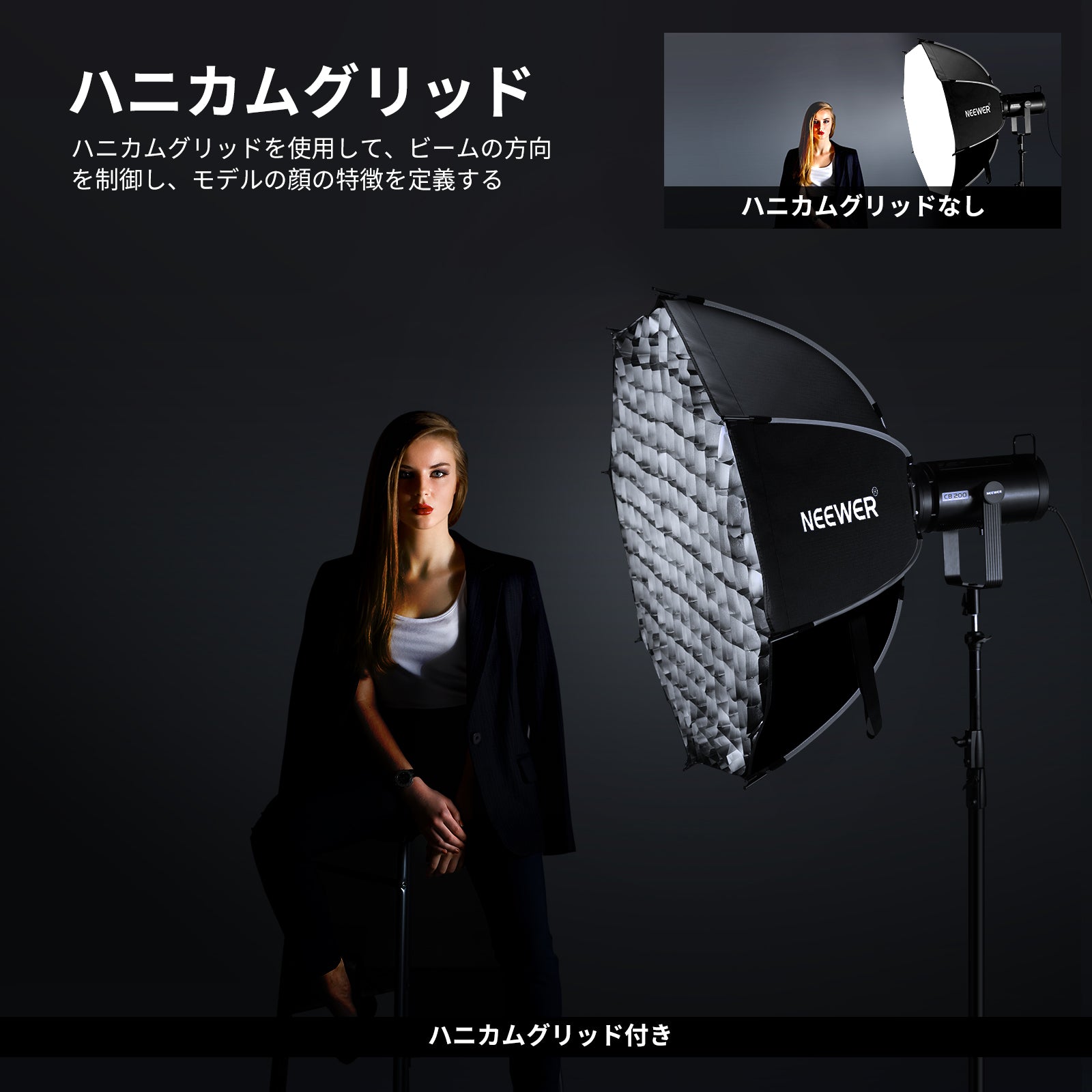 NEEWER 45CM/65CM/90CM/95CM 八角形ソフトボックス – NEEWER.JP