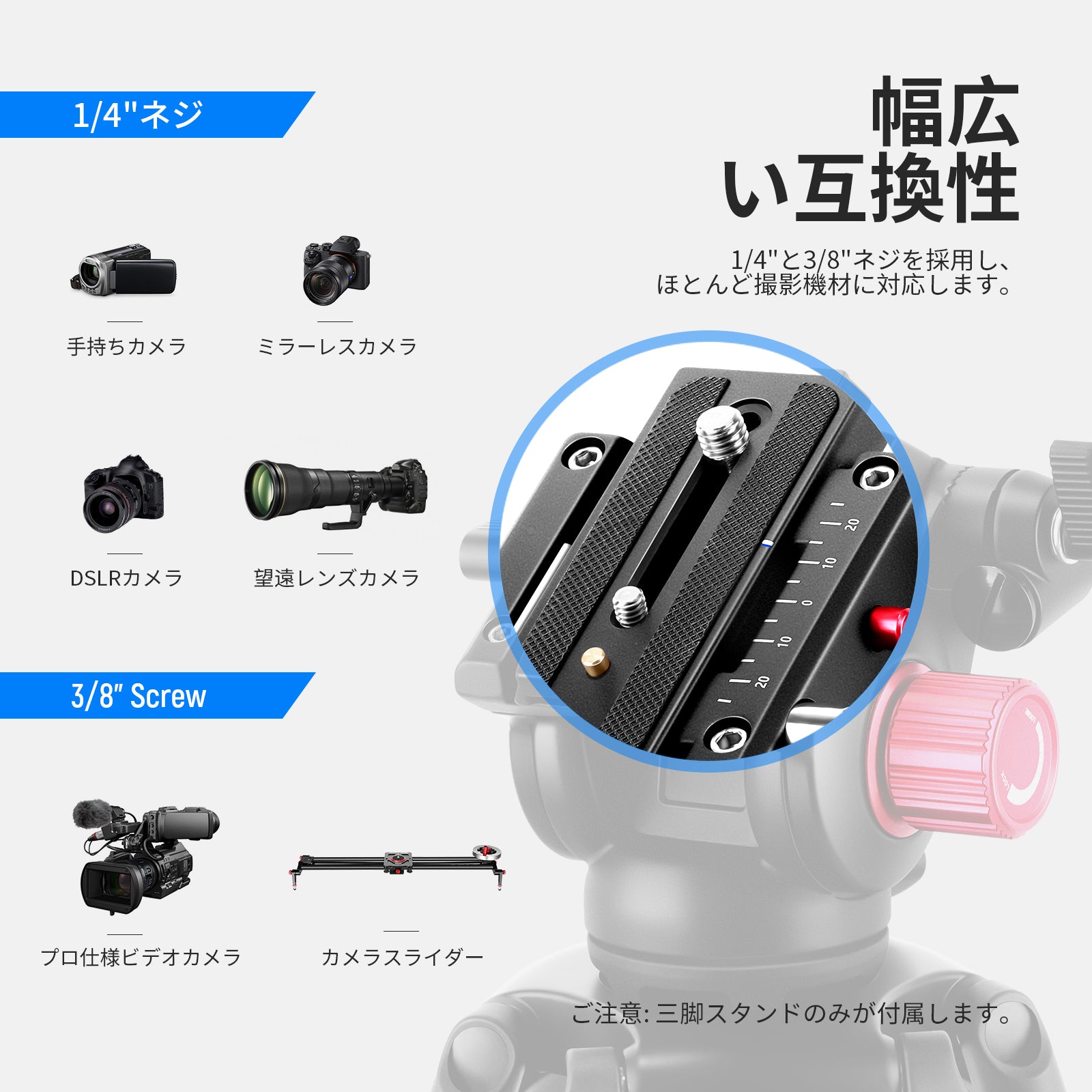 NEEWER TP-M200 200cmビデオ三脚 – NEEWER.JP