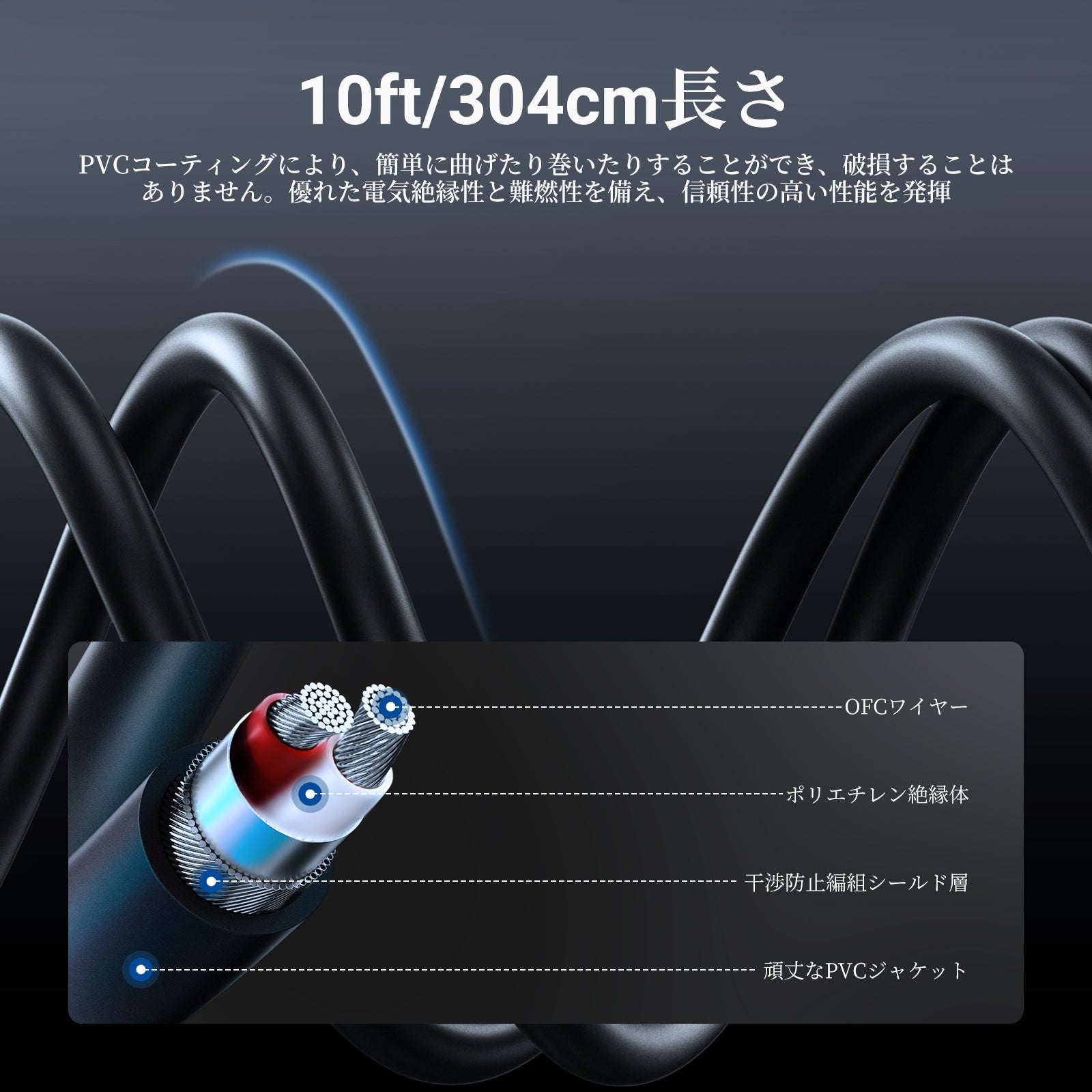 NEEWER MS023 3.5mm to XLRケーブル – NEEWER.JP