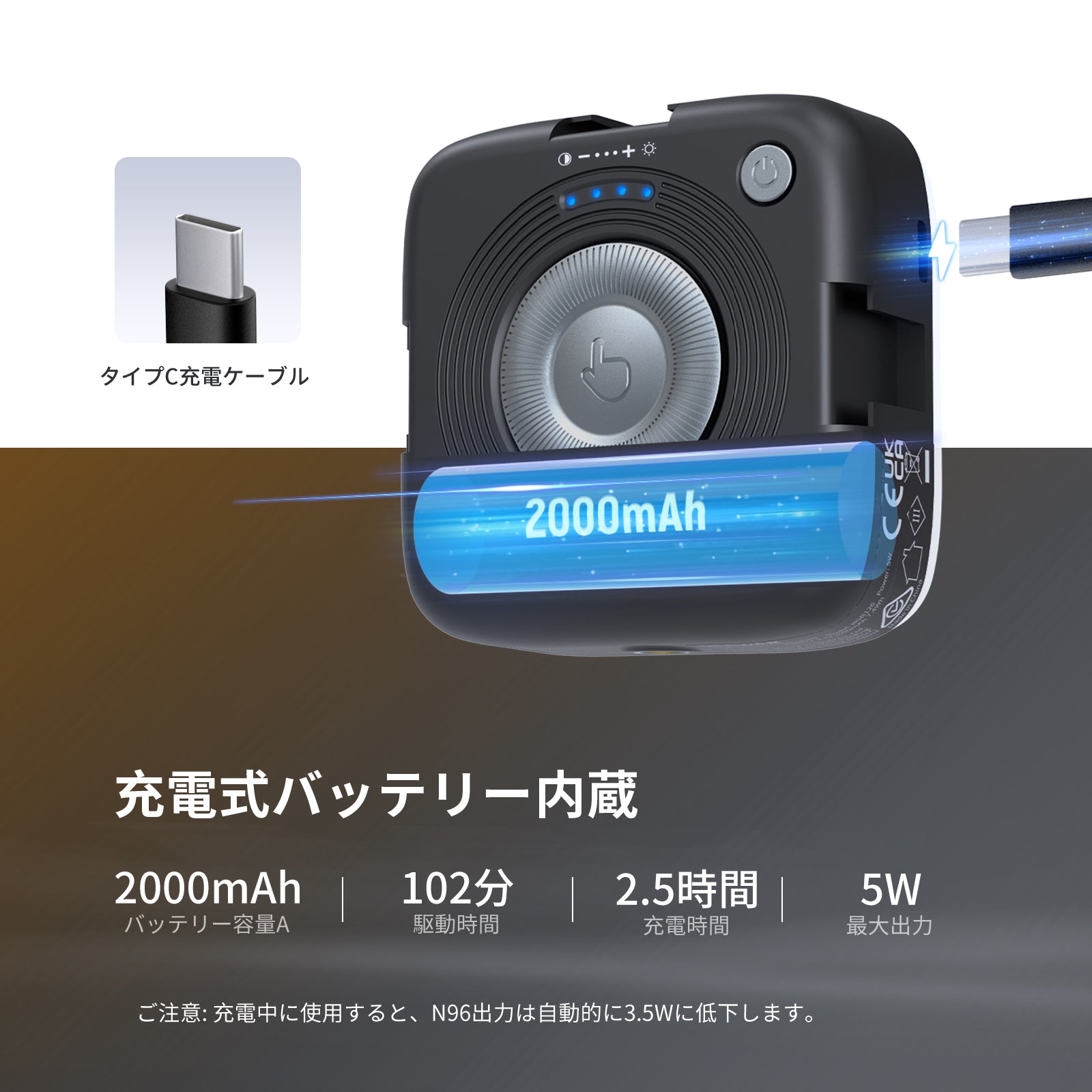 NEEWER ENTRY LEVEL VERSION N96 マグネット式 LEDビデオライト