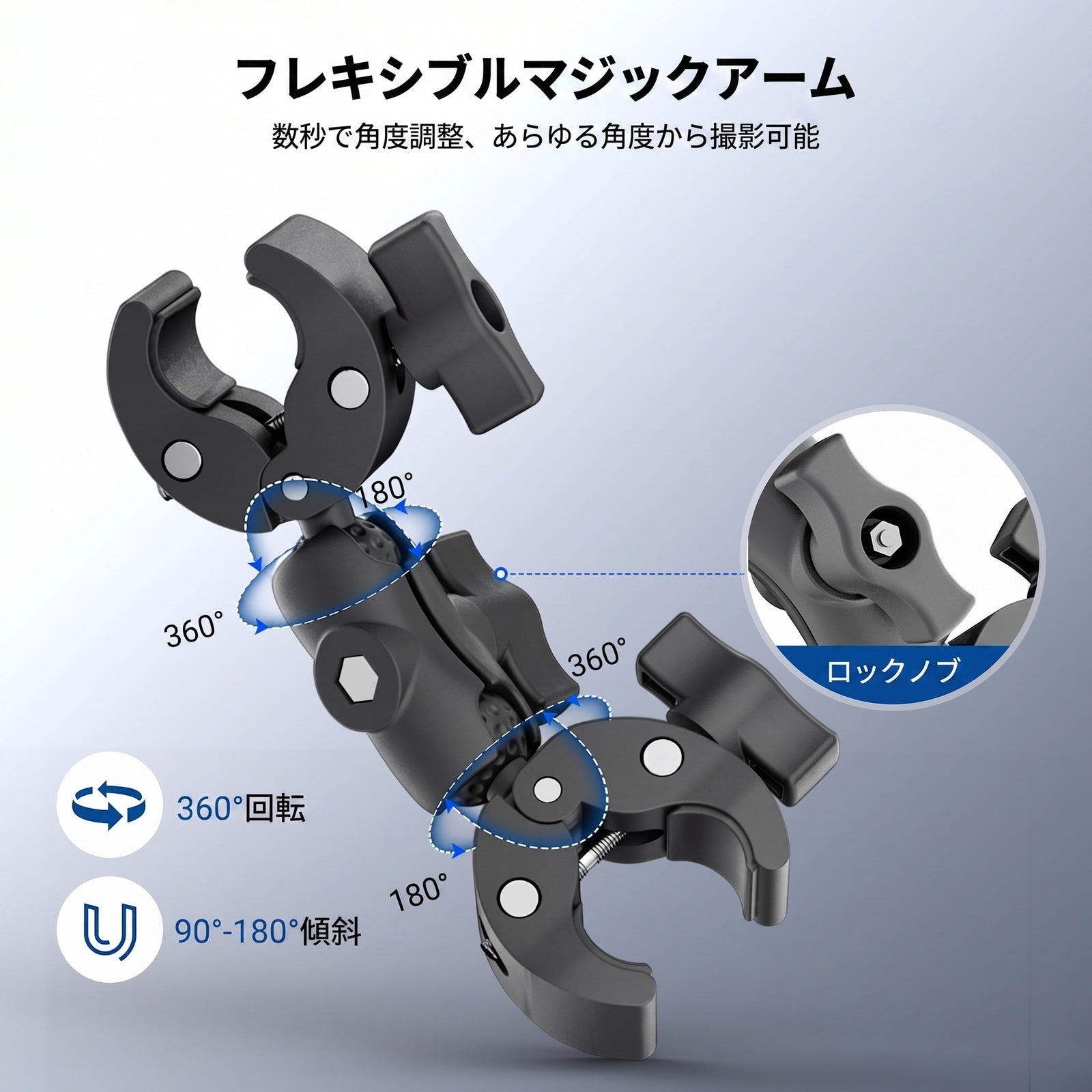 NEEWER BASICS GP-32 バイクカメラマウントキット – NEEWER.JP