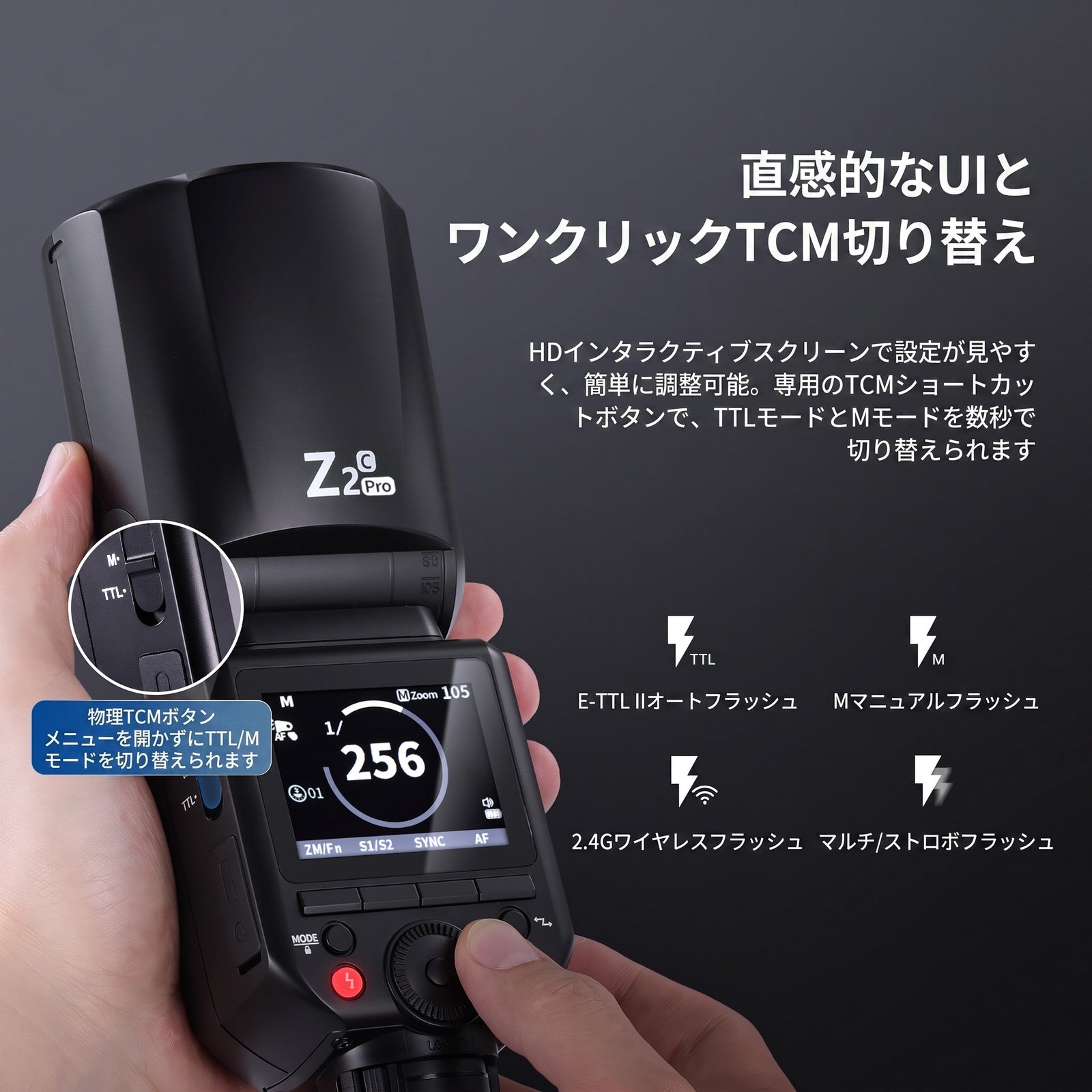 NEEWER Z2PRO 76Ws TTL ラウンドヘッドフラッシュストロボ – NEEWER.JP
