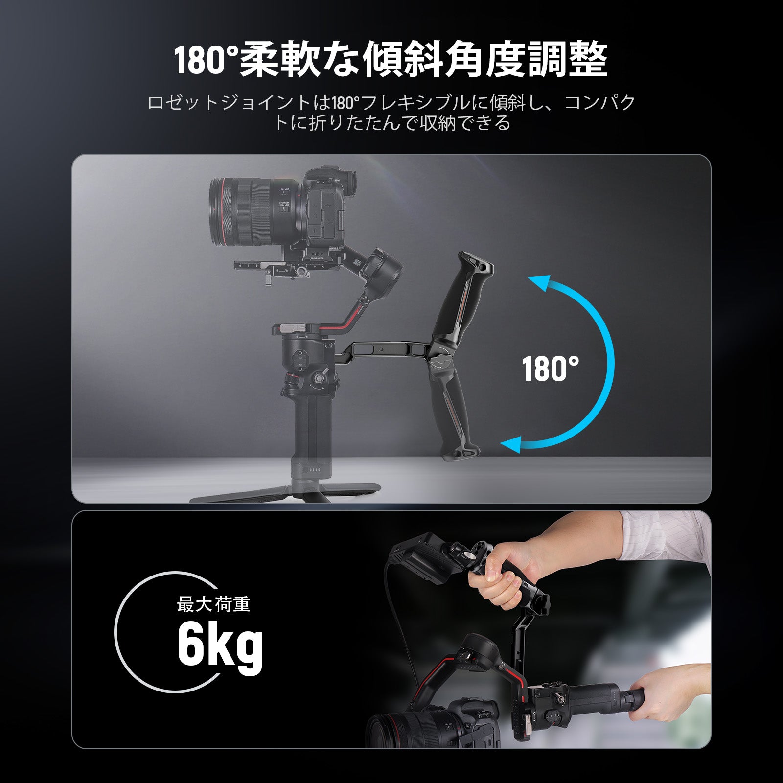 NEEWER GA020 スリングハンドルグリップ RS4 RS3 RS2 ジンバル用