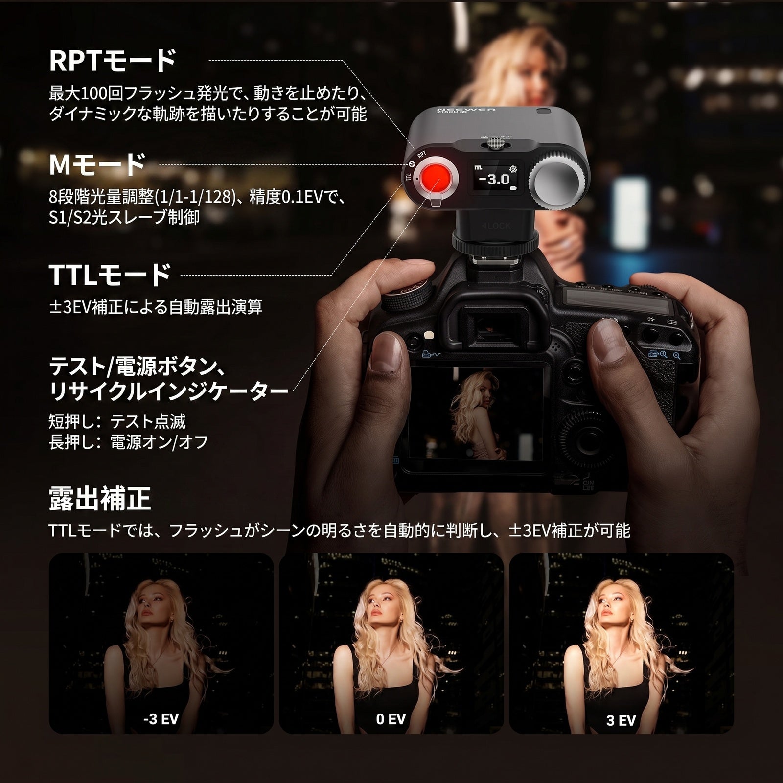 NEEWER Z160U ミニ フラッシュストロボ – NEEWER.JP