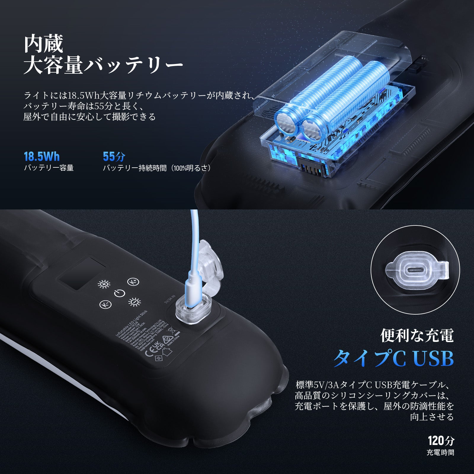 NEEWER BASICS GC21B 21W LED インフレータブルライト – NEEWER.JP