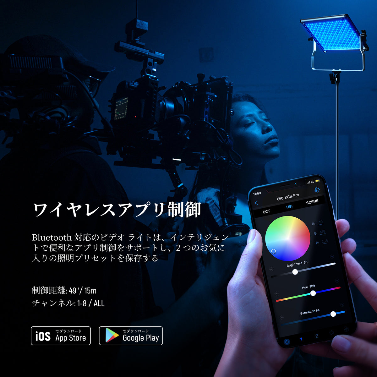 NEEWER 2パック 660 PRO RGB LEDビデオライトとスタンドキット – NEEWER.JP