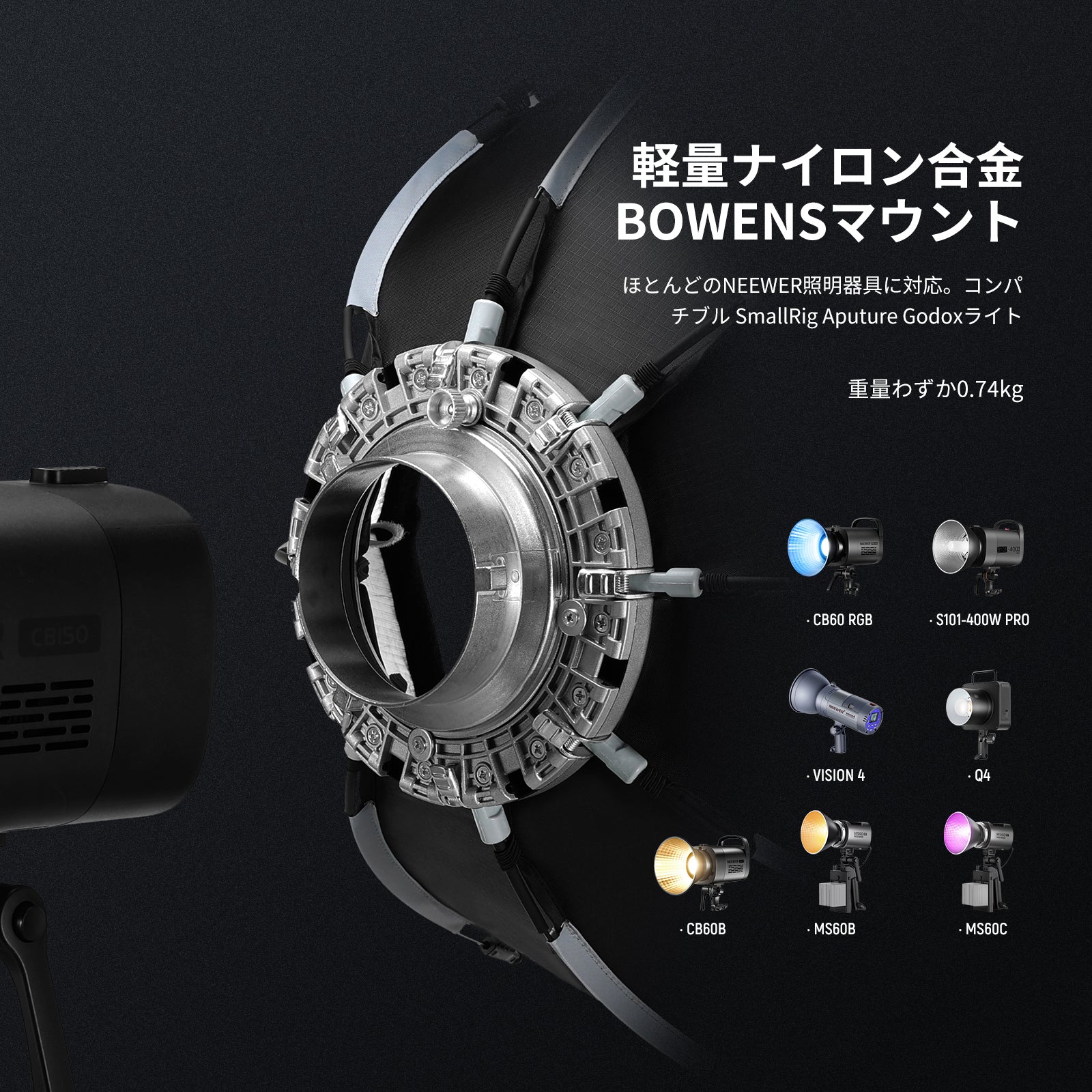 NEEWER NS21P/NS22P/NS27P/NS35P 八角形ソフトボックス – NEEWER.JP