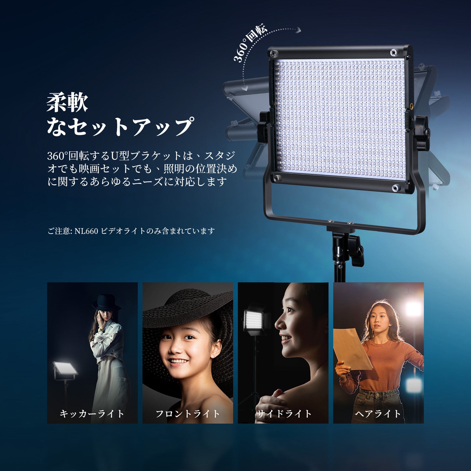 NEEWER LEDライト NL660 2灯 二色LED 電源コード NEEWER 2パック NL660 二色LEDビデオライト – NEEWER.JP