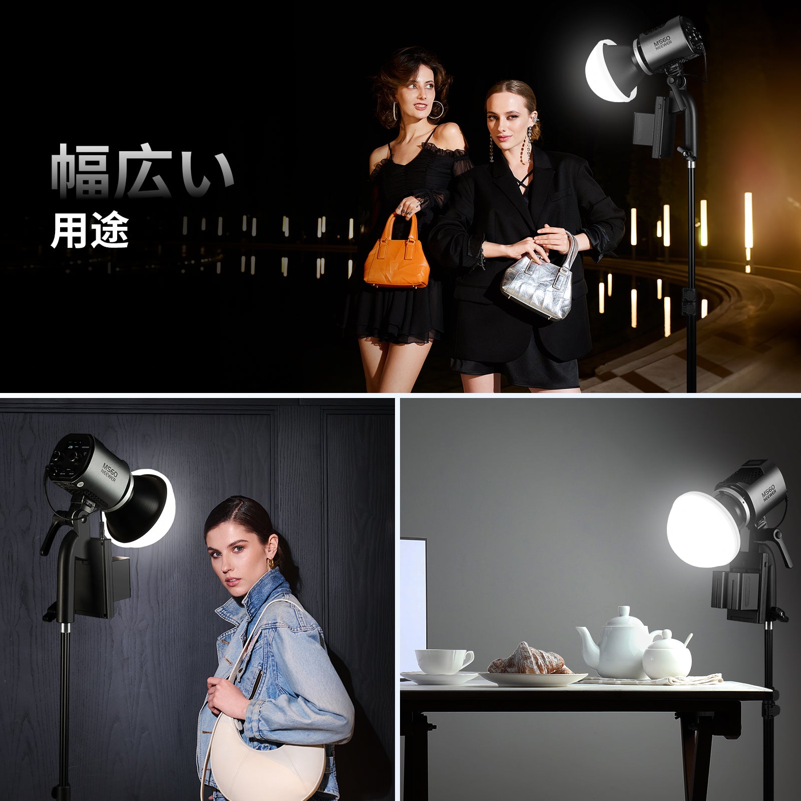 NEEWER CRS8 ライトディフューザー MS60/MS150ビデオライト用 – NEEWER.JP