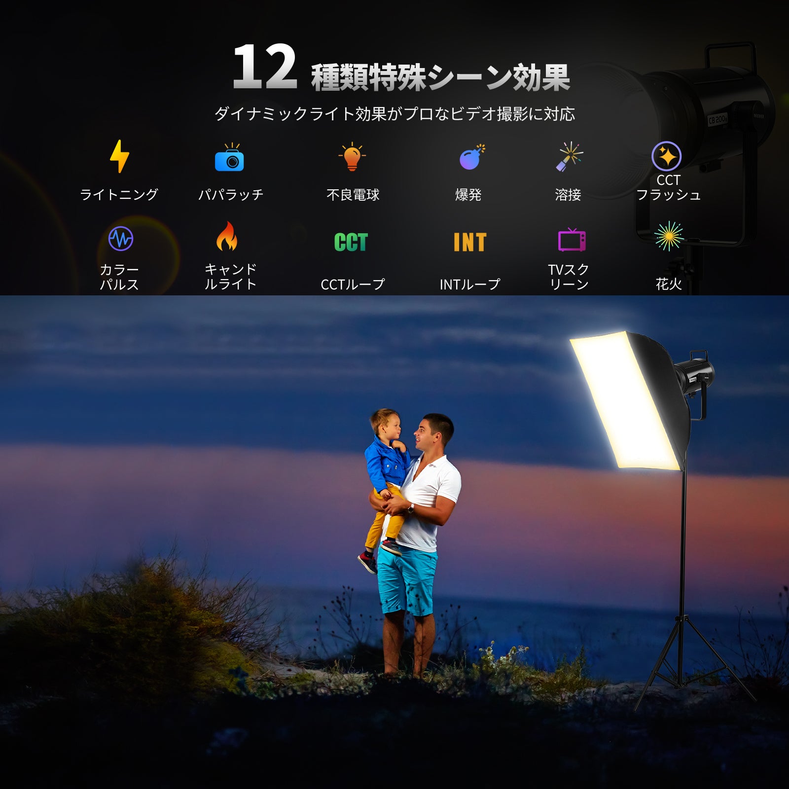 NEEWER CB200 210W LEDビデオライト NEEWER CB200B 210W LEDビデオライト – NEEWER.JP