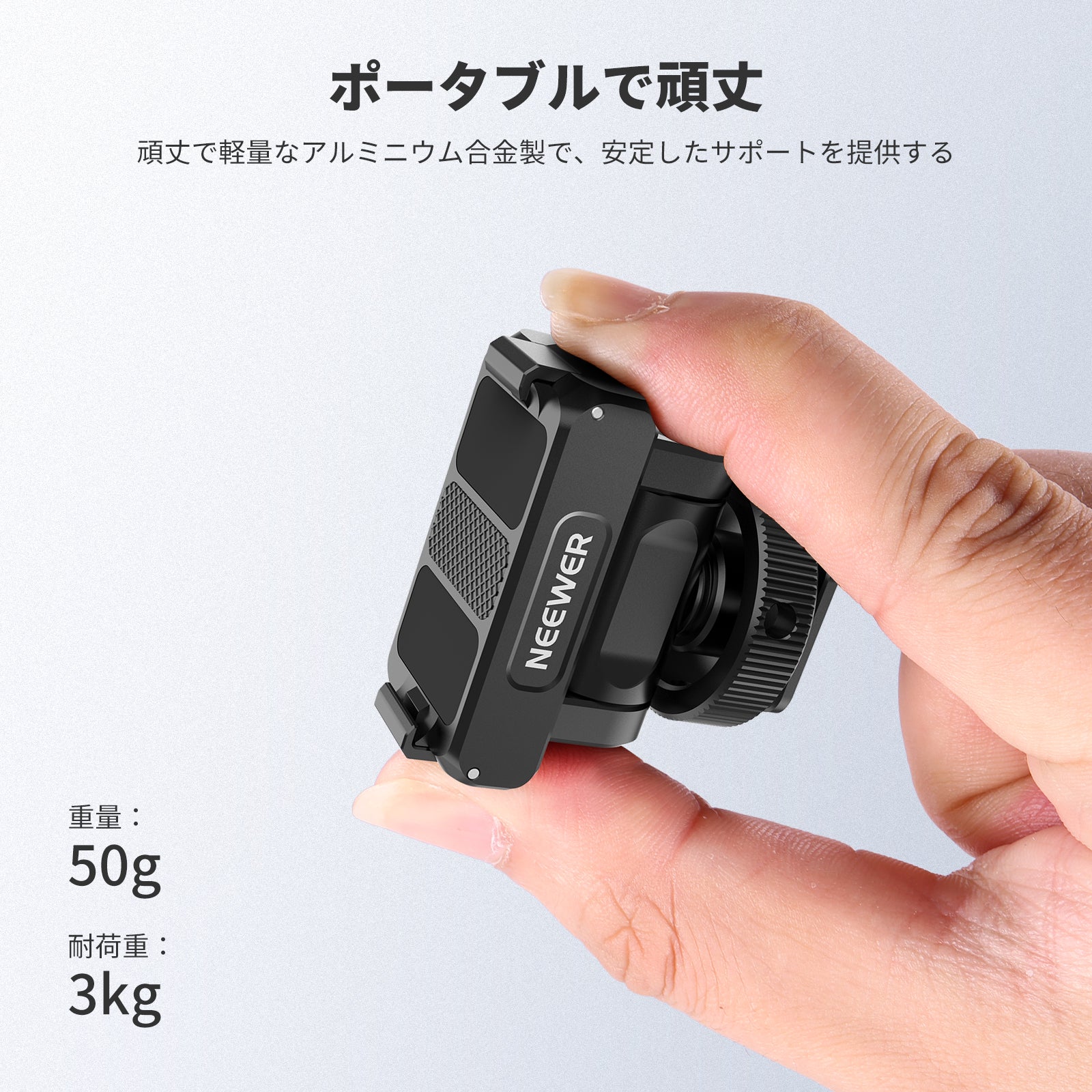 NEEWER AC012 コールドシューアダプターマウント Osmo 360 Action 5