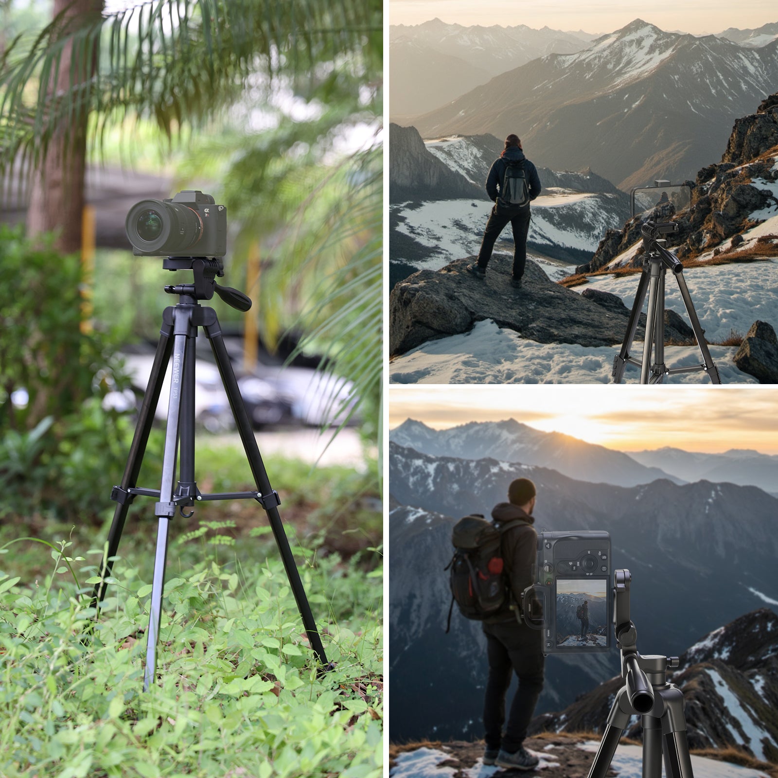 NEEWER Entry Level Version TP53 金属製 旅行三脚 – NEEWER.JP