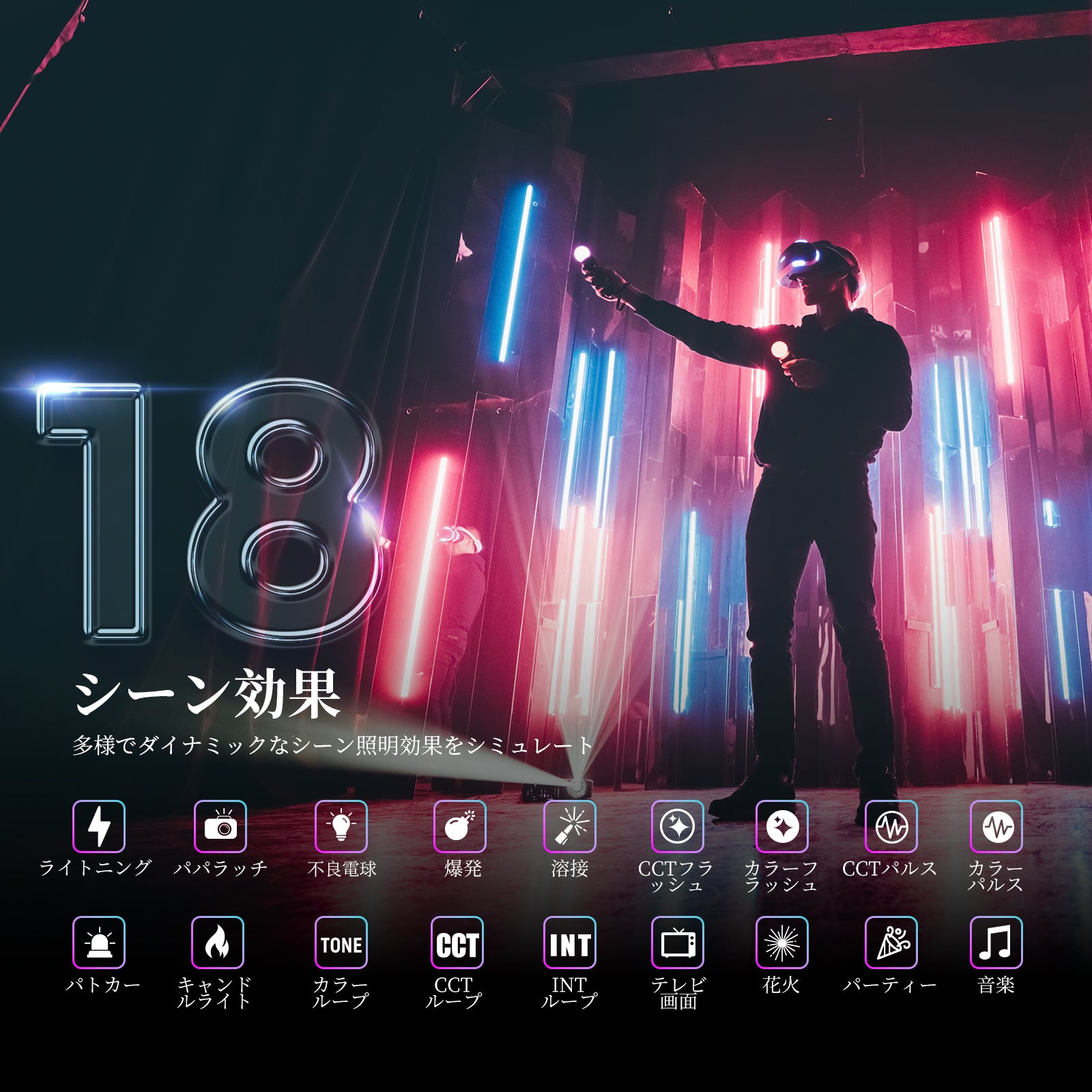NEEWER RGB2 LED スティックライト – NEEWER.JP