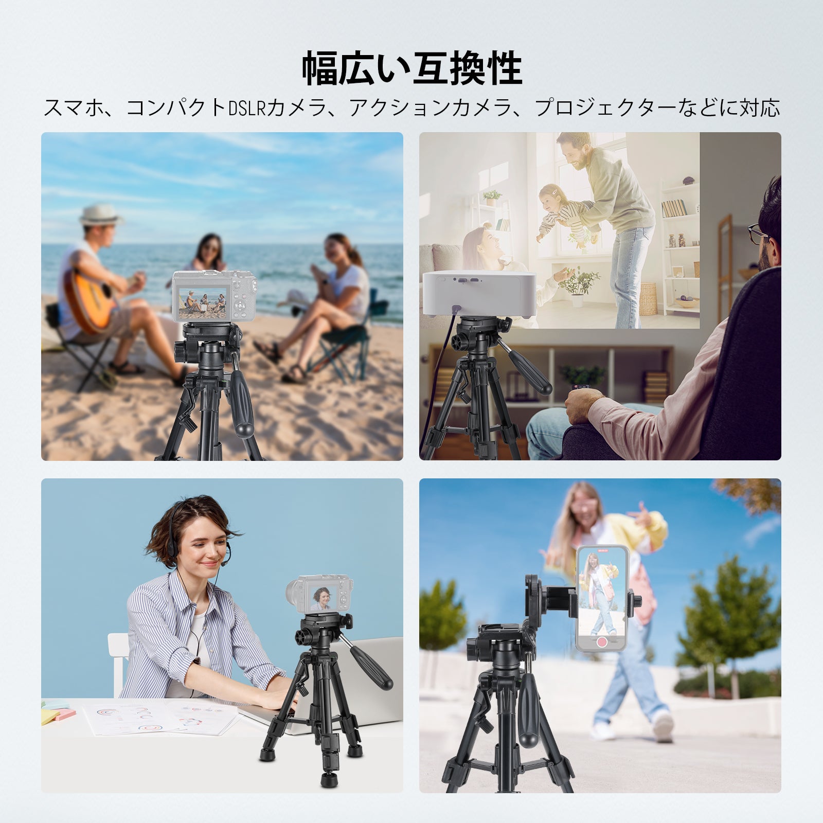 NEEWER BASICS TP02 ミニ三脚 カメラ＆スマホ用 – NEEWER.JP