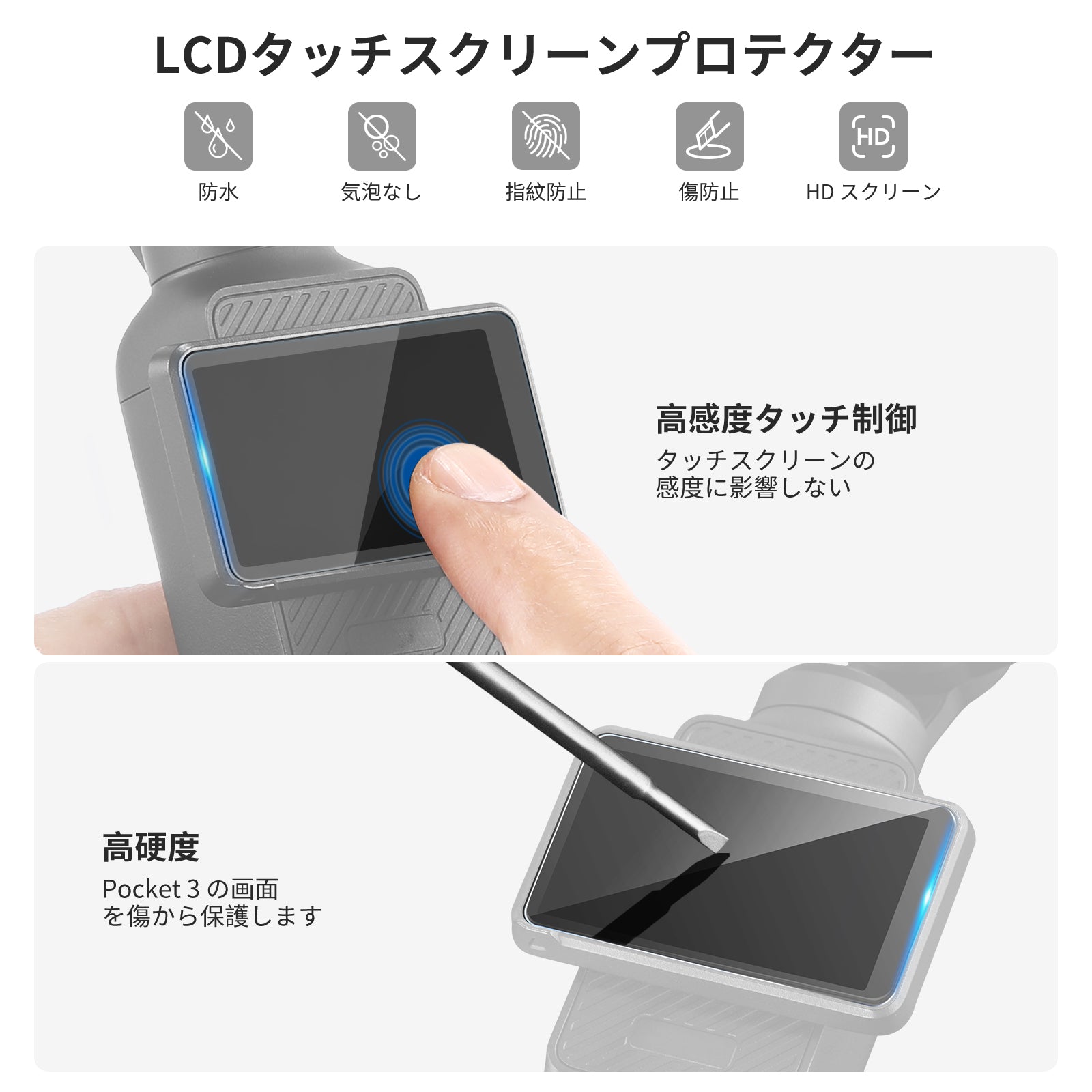 NEEWER フィルターセット 広角レンズ付き コンパチブル DJI Osmo