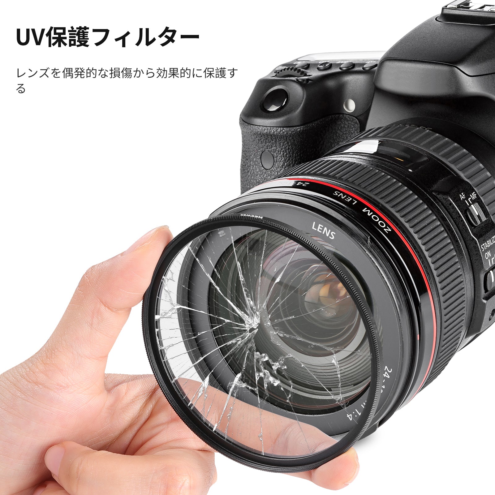 NEEWER フィルターセット UV+CPL+ND4フィルター - NEEWER – NEEWER.JP